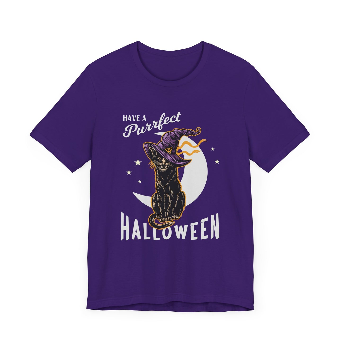 Have A Purfect Halloween - Unisex Jersey Short Sleeve Tee - 12921
