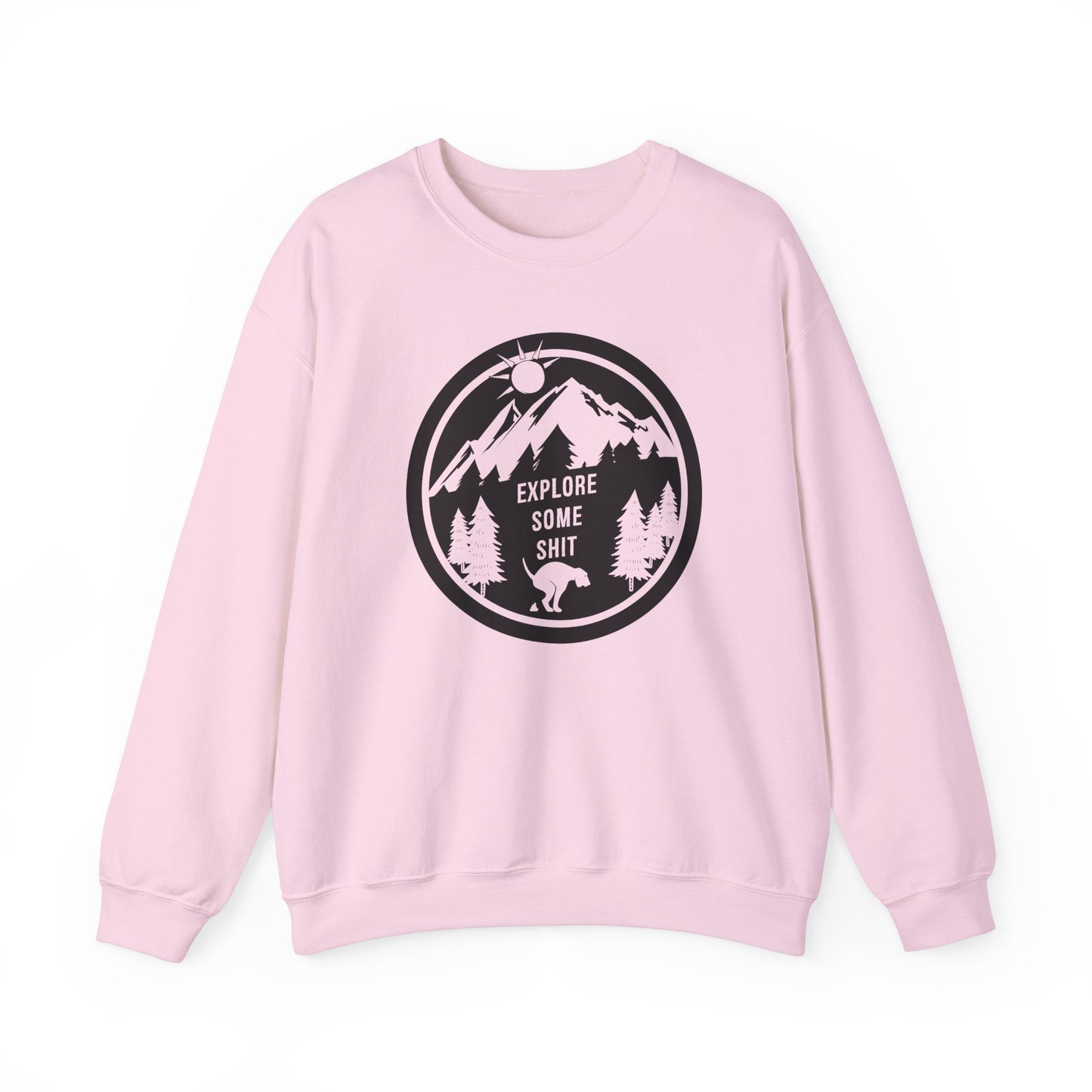 Explore Some Shit - Unisex Heavy Blend™ Crewneck Sweatshirt