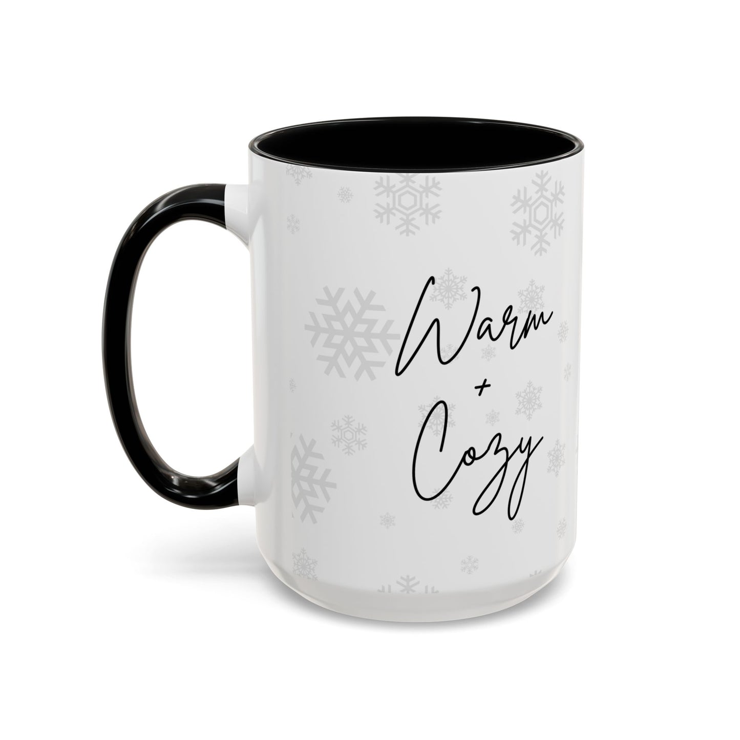 Warm+Cozy, Merry+Bright - Accent Coffee Mug (11, 15oz) - 11115