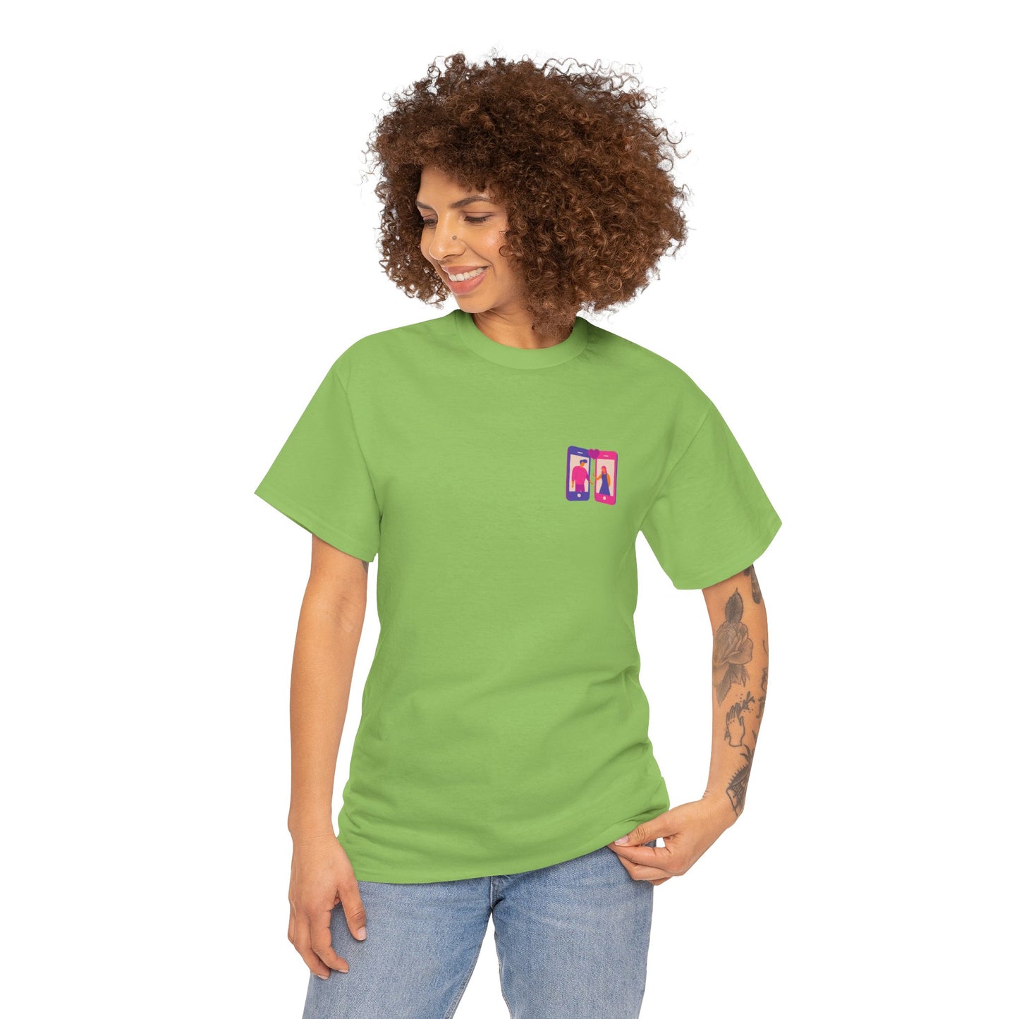 Love Sees Imperfection Perfectly - Unisex Heavy Cotton Tee - 11571