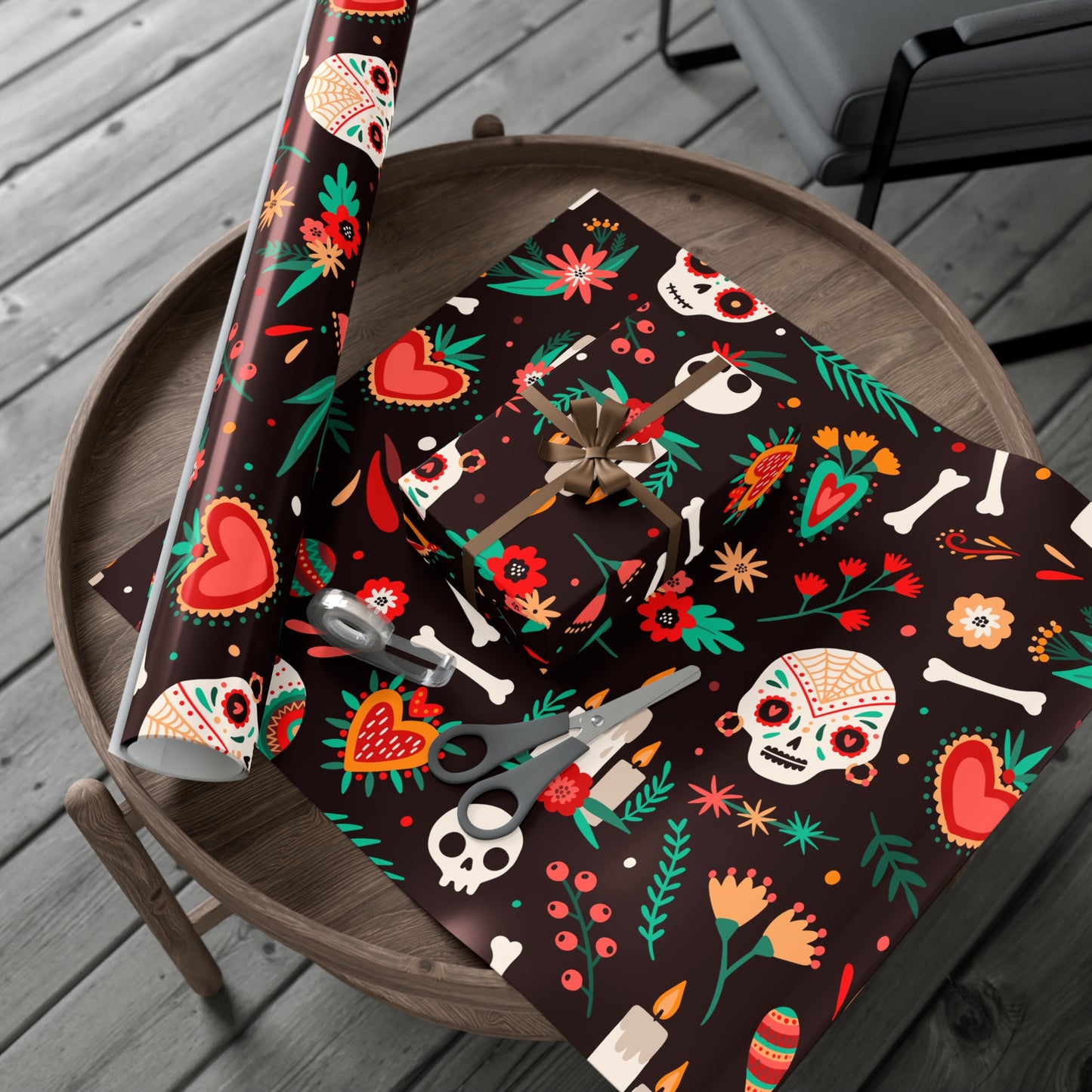 Black Ghost - Gift Wrap Papers - 13850