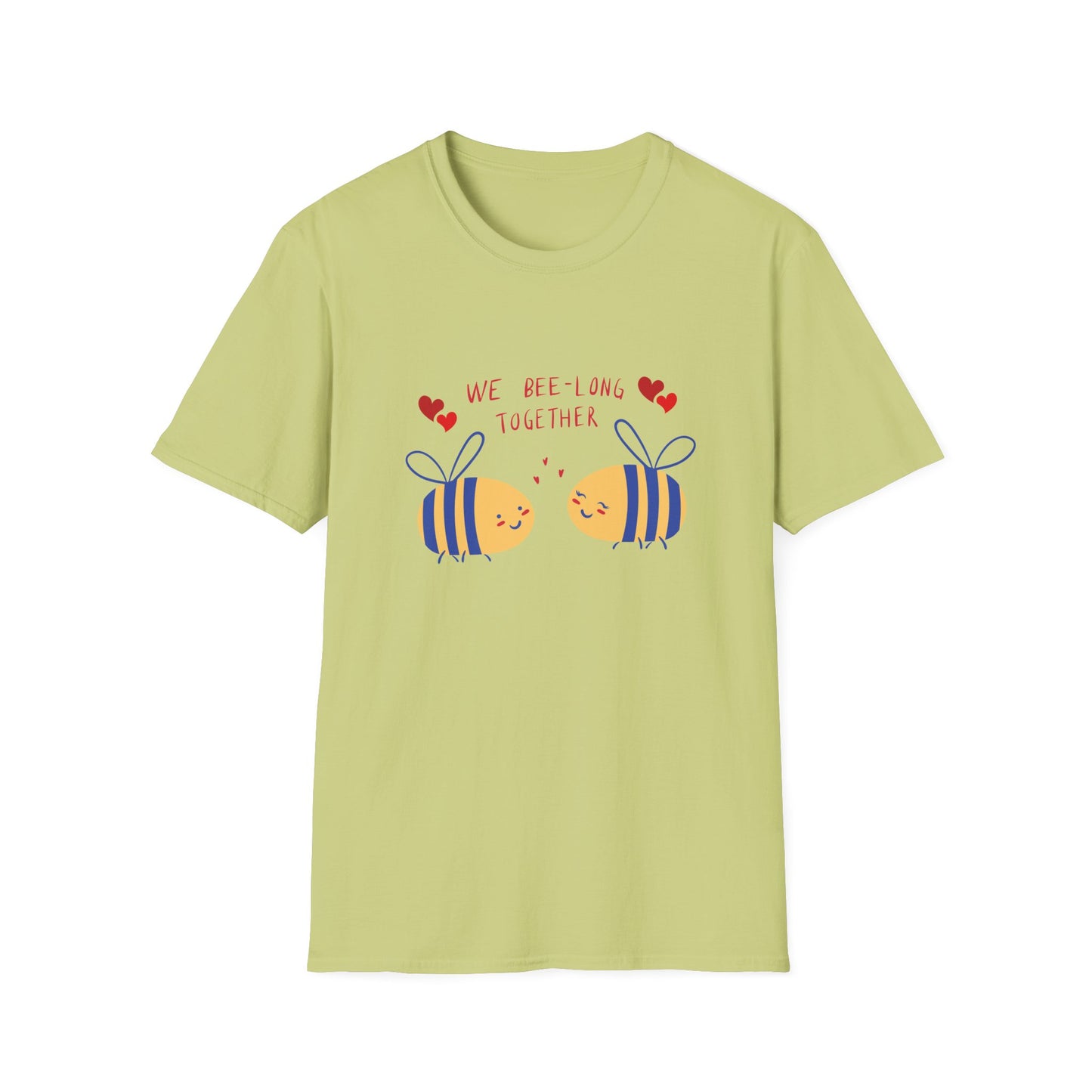 Bees, We Bee-long Together - Unisex Softstyle T-Shirt - 11361