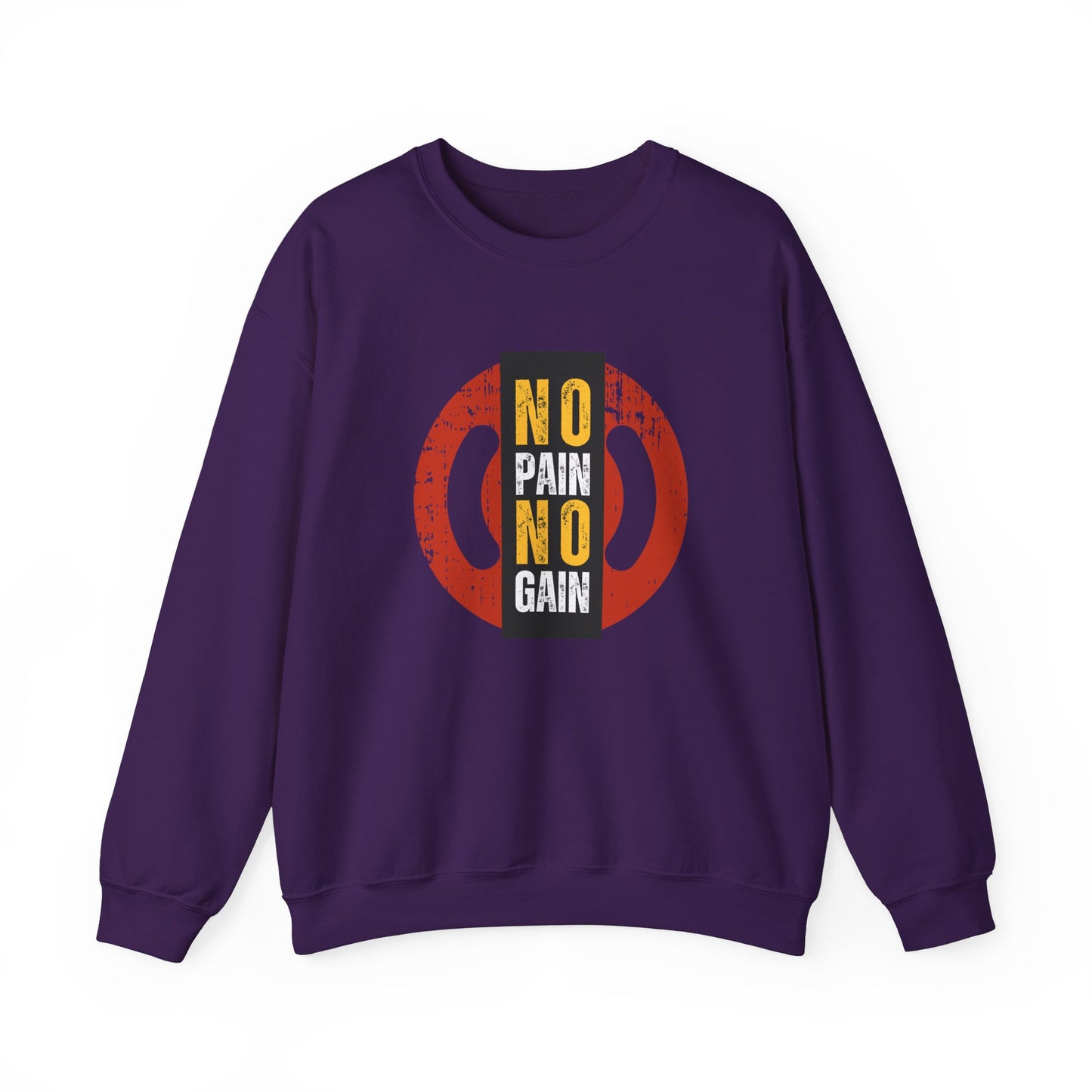No Pain No Gain - Unisex Heavy Blend™ Crewneck Sweatshirt - 10851