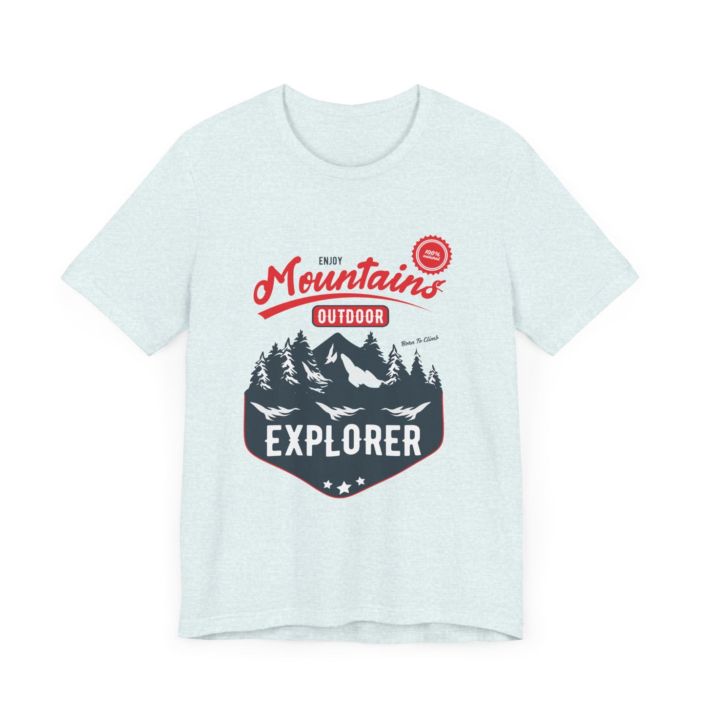 Enjoy Mountains, Outdoor Explorer - Unisex Jersey Short Sleeve Tee