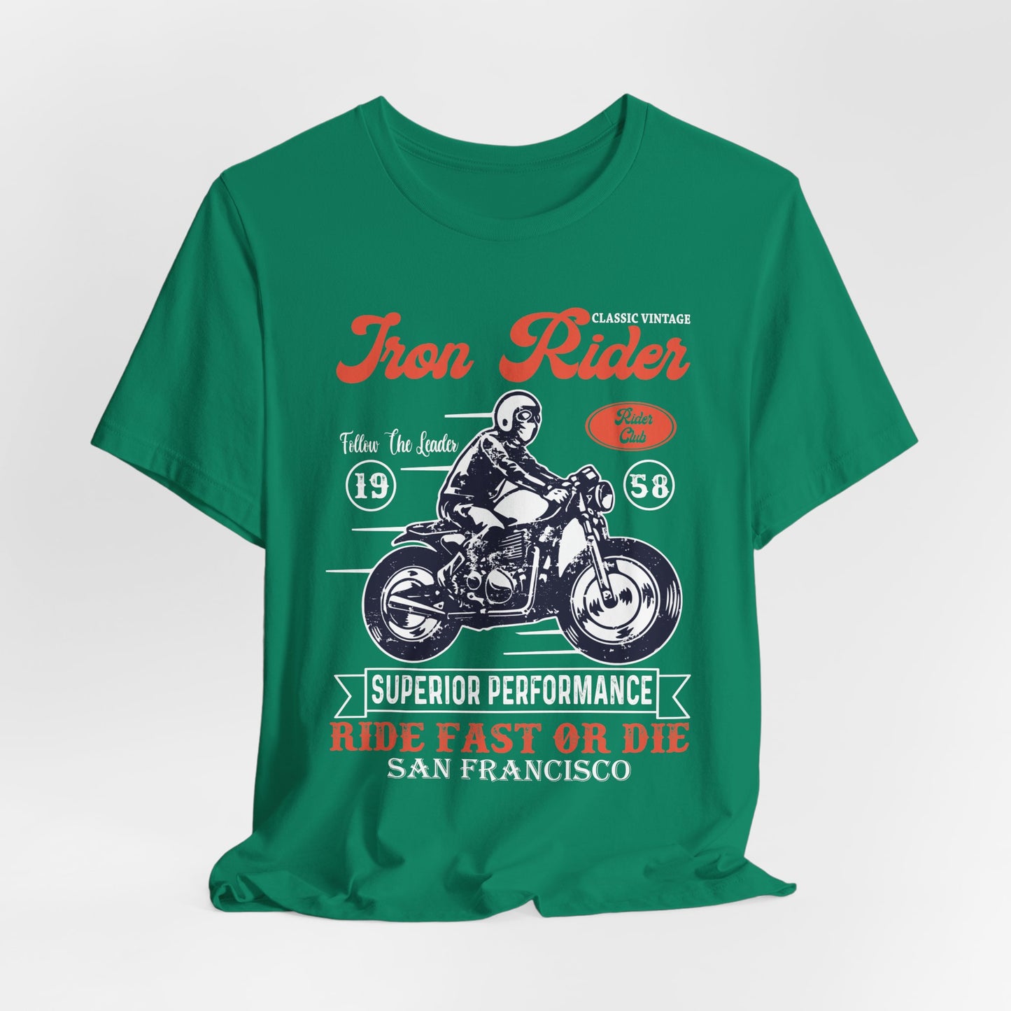 Iron Rider, Superior Performance - Unisex Jersey Short Sleeve Tee - 13209