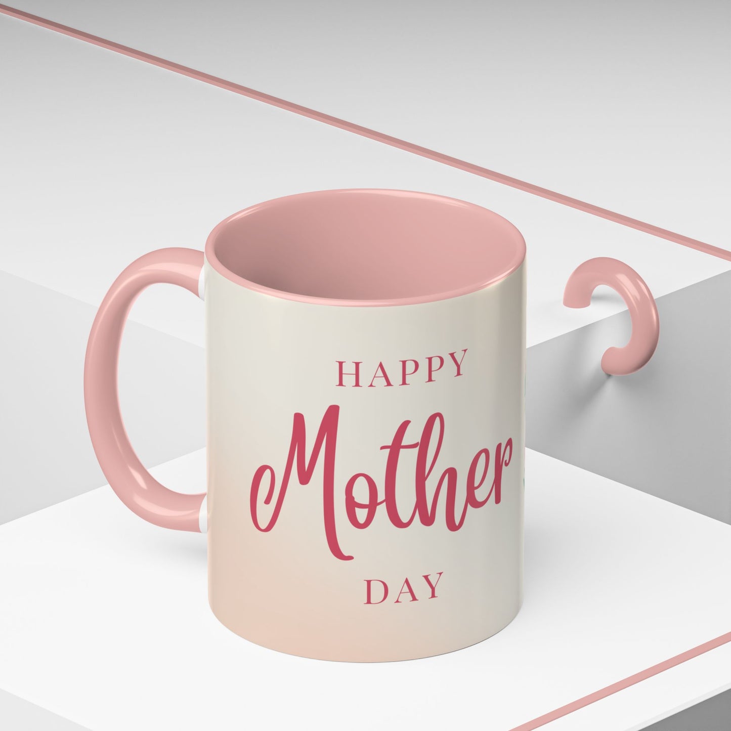 Floral Mother’s Day Coffee Mug, Photo Customizable - Happy Mother’s Day Gift - 12284
