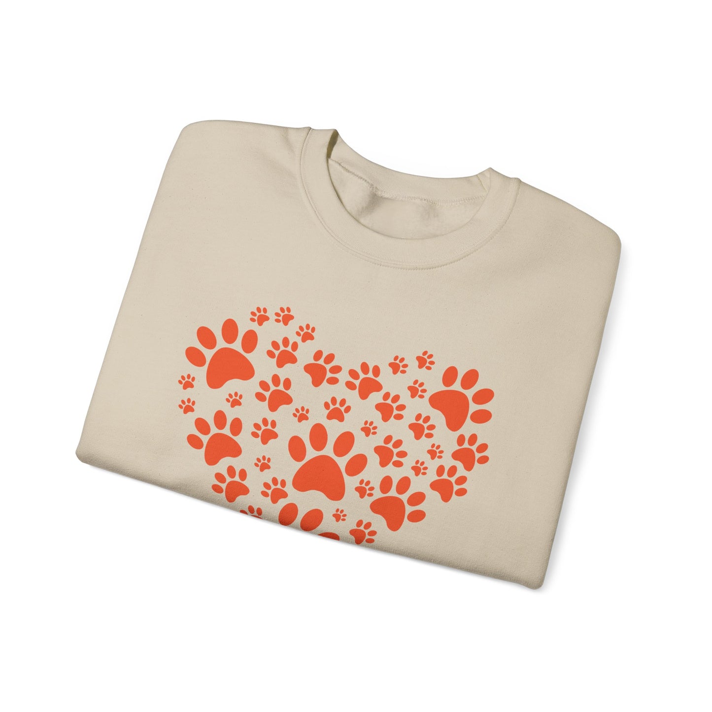 Little Paws, Big Love - Unisex Heavy Blend™ Crewneck Sweatshirt