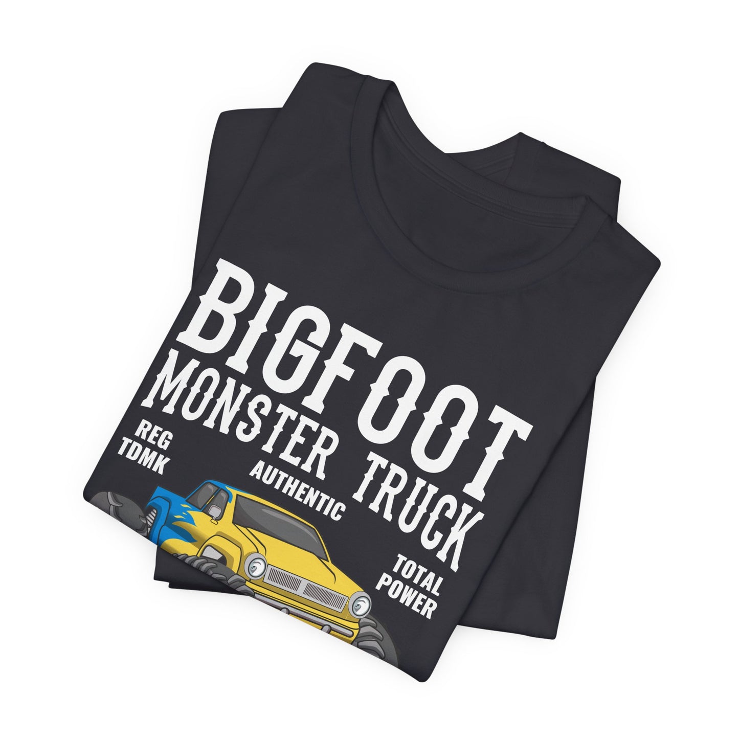 Bigfoot Monster Truck - Unisex Jersey Short Sleeve Tee - 12955