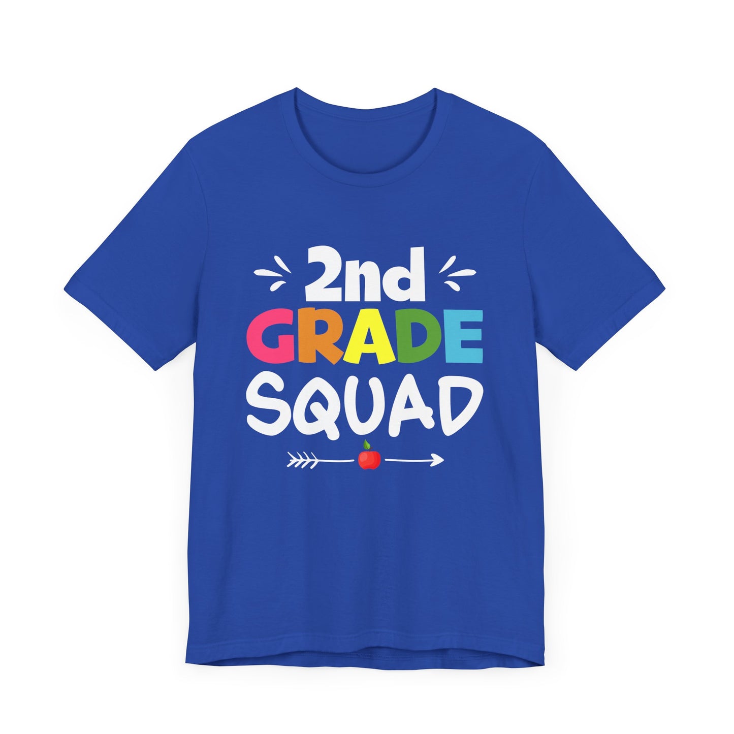 Teacher: 2nd Grade Squad - Unisex Jersey Short Sleeve Tee - 13532