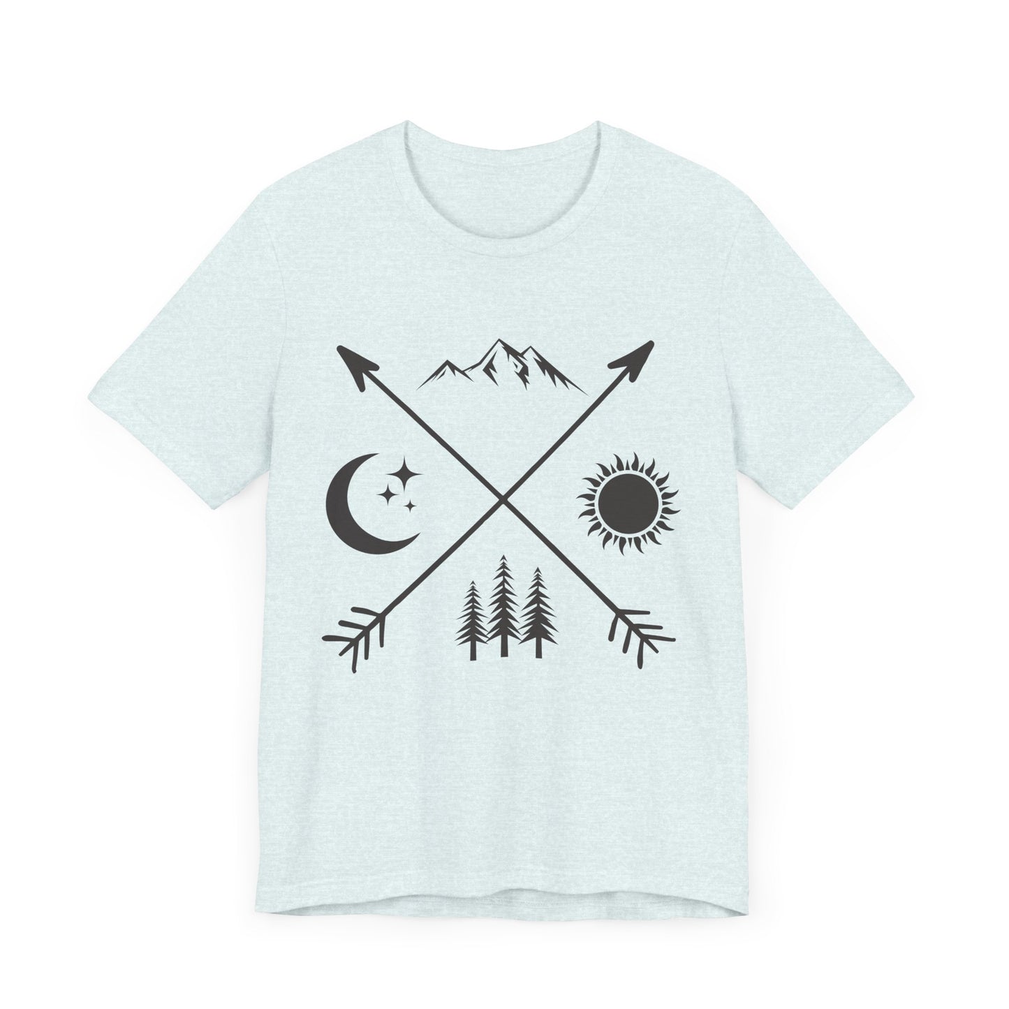 Camping & Outdoor - Unisex Jersey Short Sleeve Tee - 12628