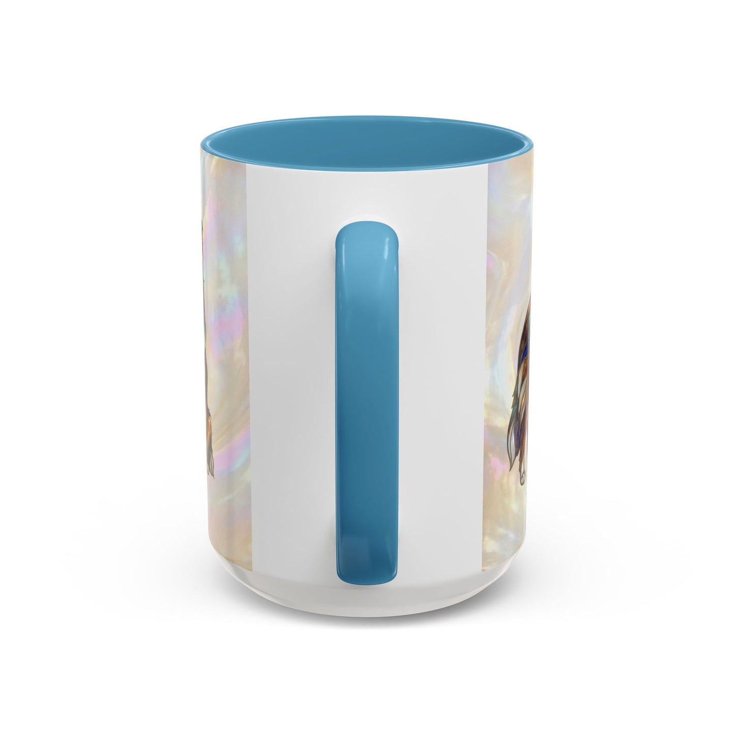 Sheltie Accent Coffee Mug – Stained Glass Design 11/15oz - 14645