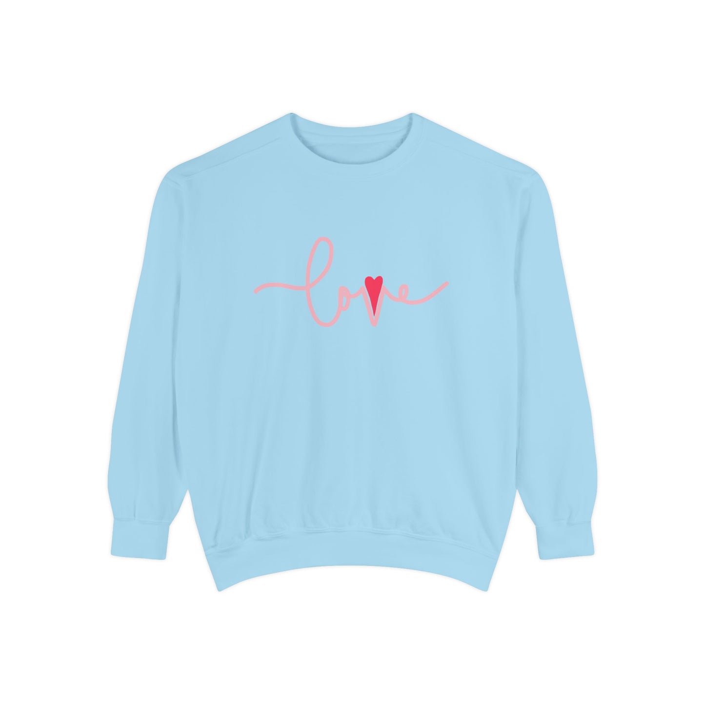 Love - Unisex Garment-Dyed Sweatshirt - 11476