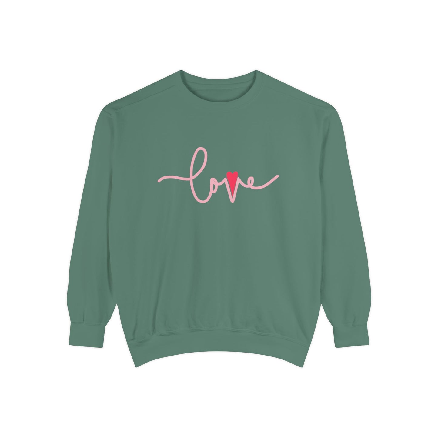 Love - Unisex Garment-Dyed Sweatshirt - 11476