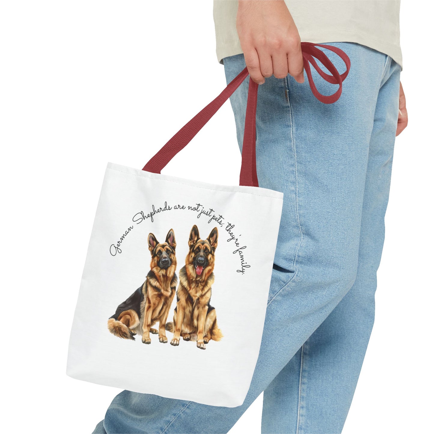 German Shepherds Are Not Just Pets; They're Family - Tote Bag - 10497