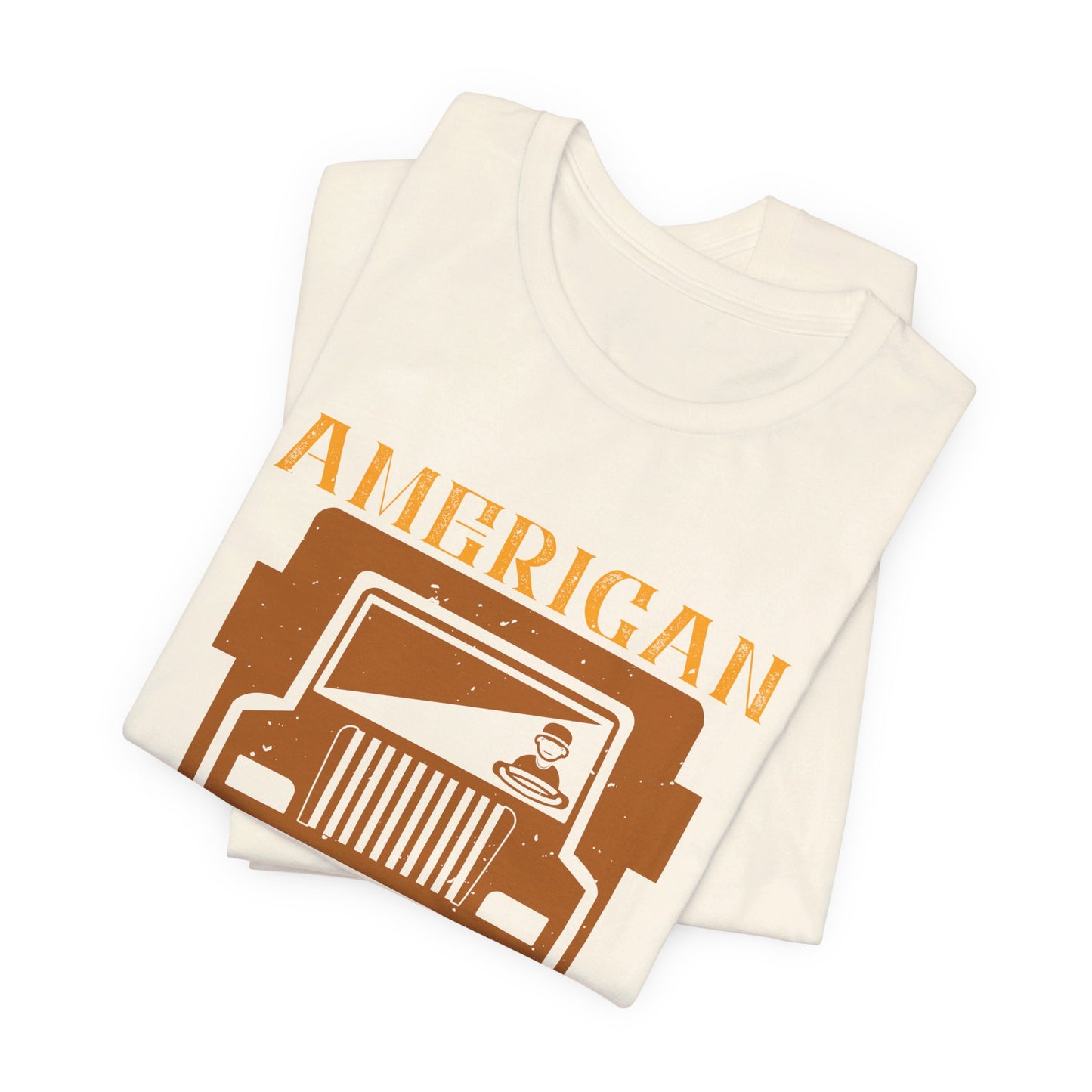 American Truck Driver - Unisex Jersey Short Sleeve Tee