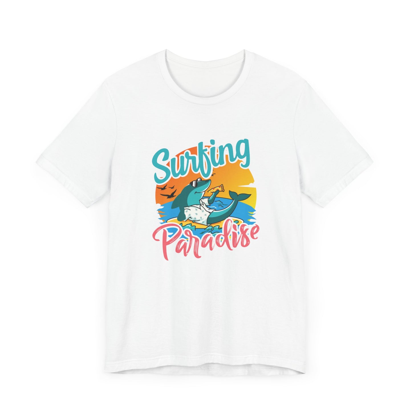 Surfing Paradise - Unisex Jersey Short Sleeve Tee