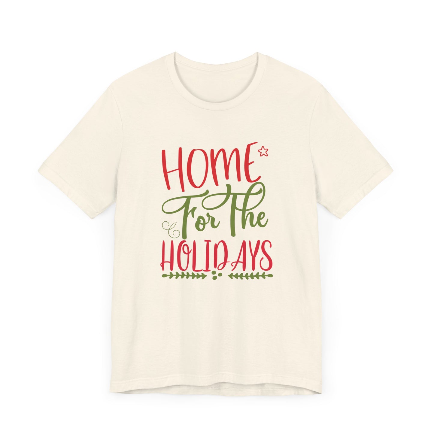 Christmas: Home For The Holiday - Unisex Jersey Short Sleeve Tee