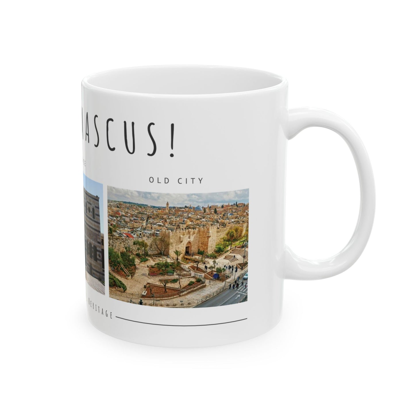 Hello Damascus! Ceramic Mug - 11oz & 15oz - 12239
