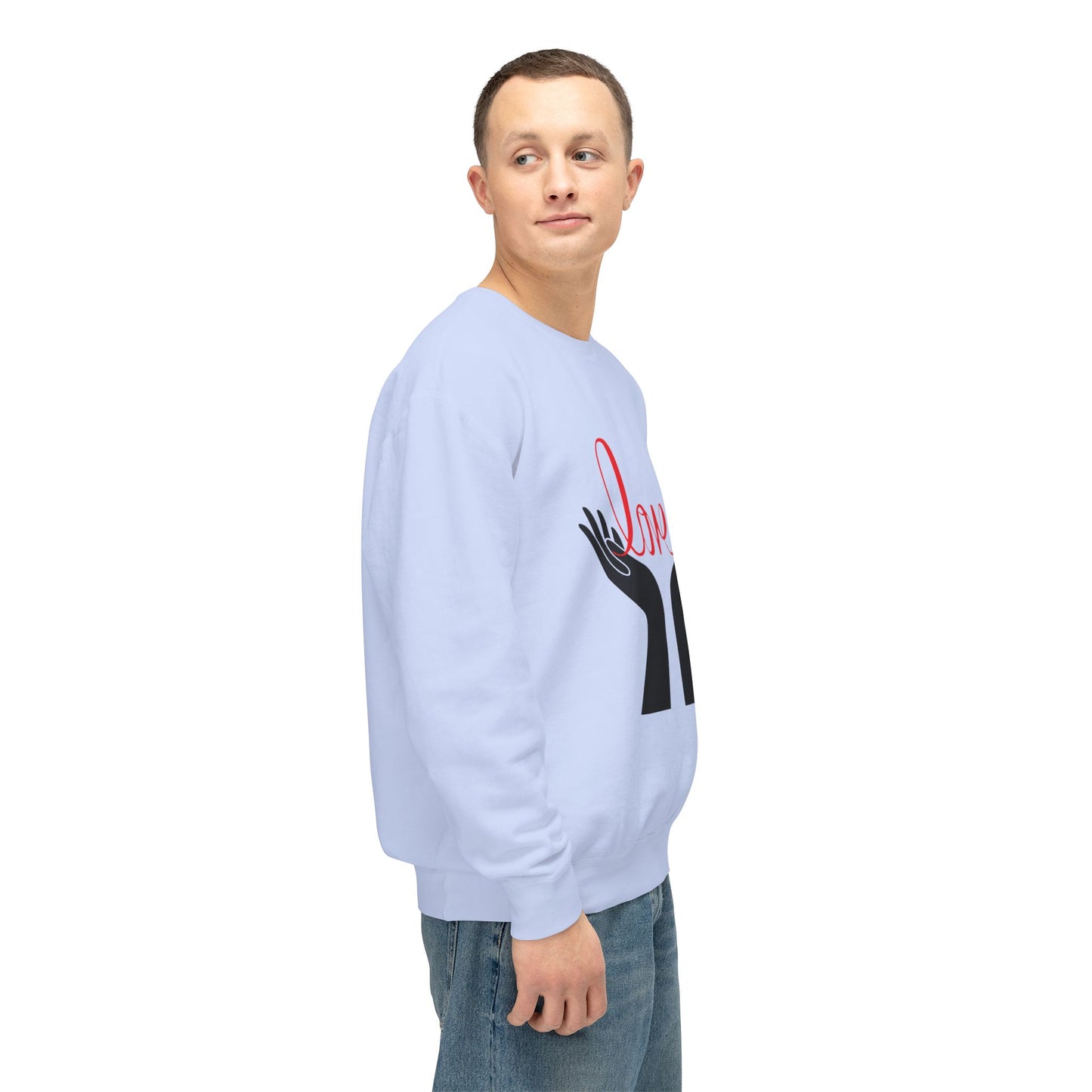 Love - Unisex Lightweight Crewneck Sweatshirt - 11348