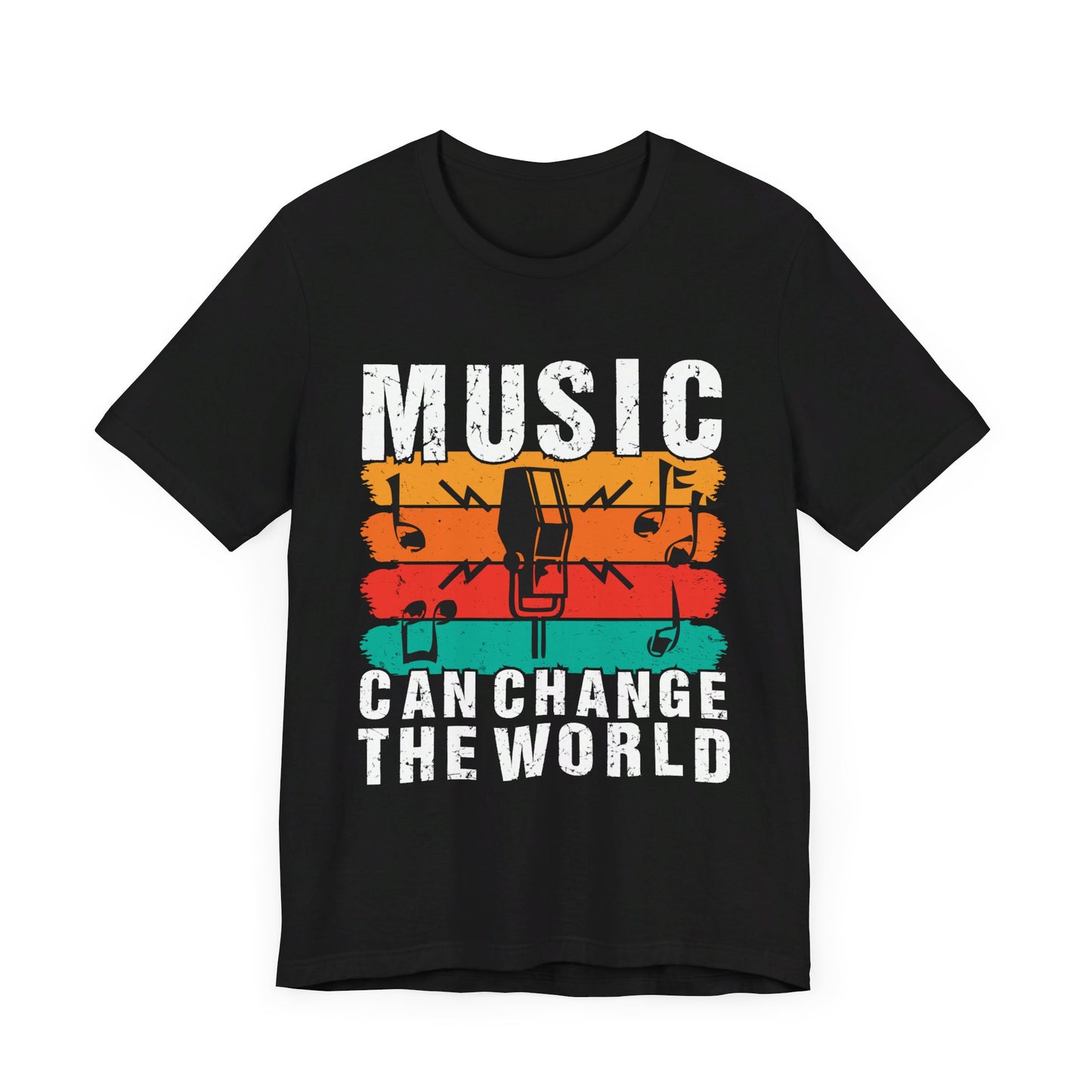 Music Can Change The World - Unisex Jersey Short Sleeve Tee