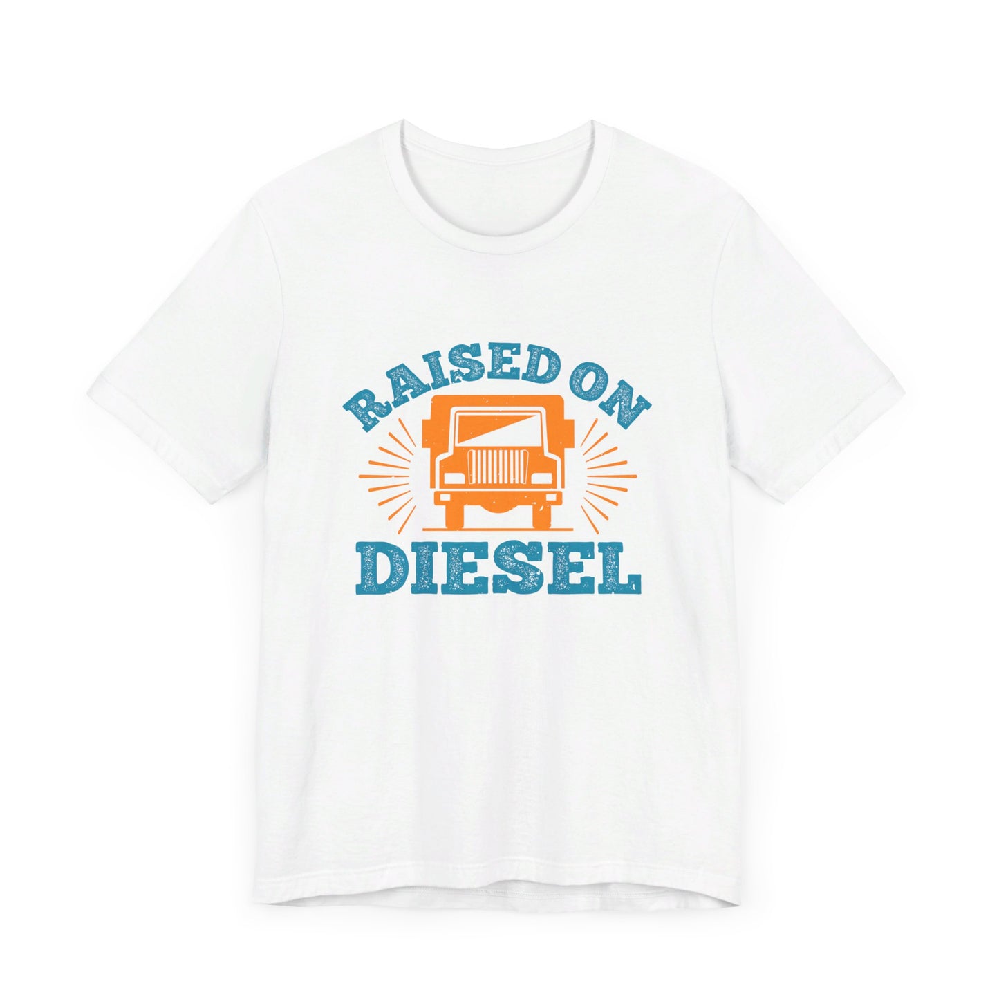 Raised On Diesel - Unisex Jersey Short Sleeve Tee