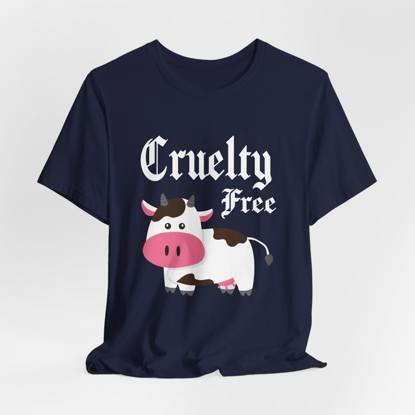 Vegan: Cruelty Free - Unisex Jersey Short Sleeve Tee