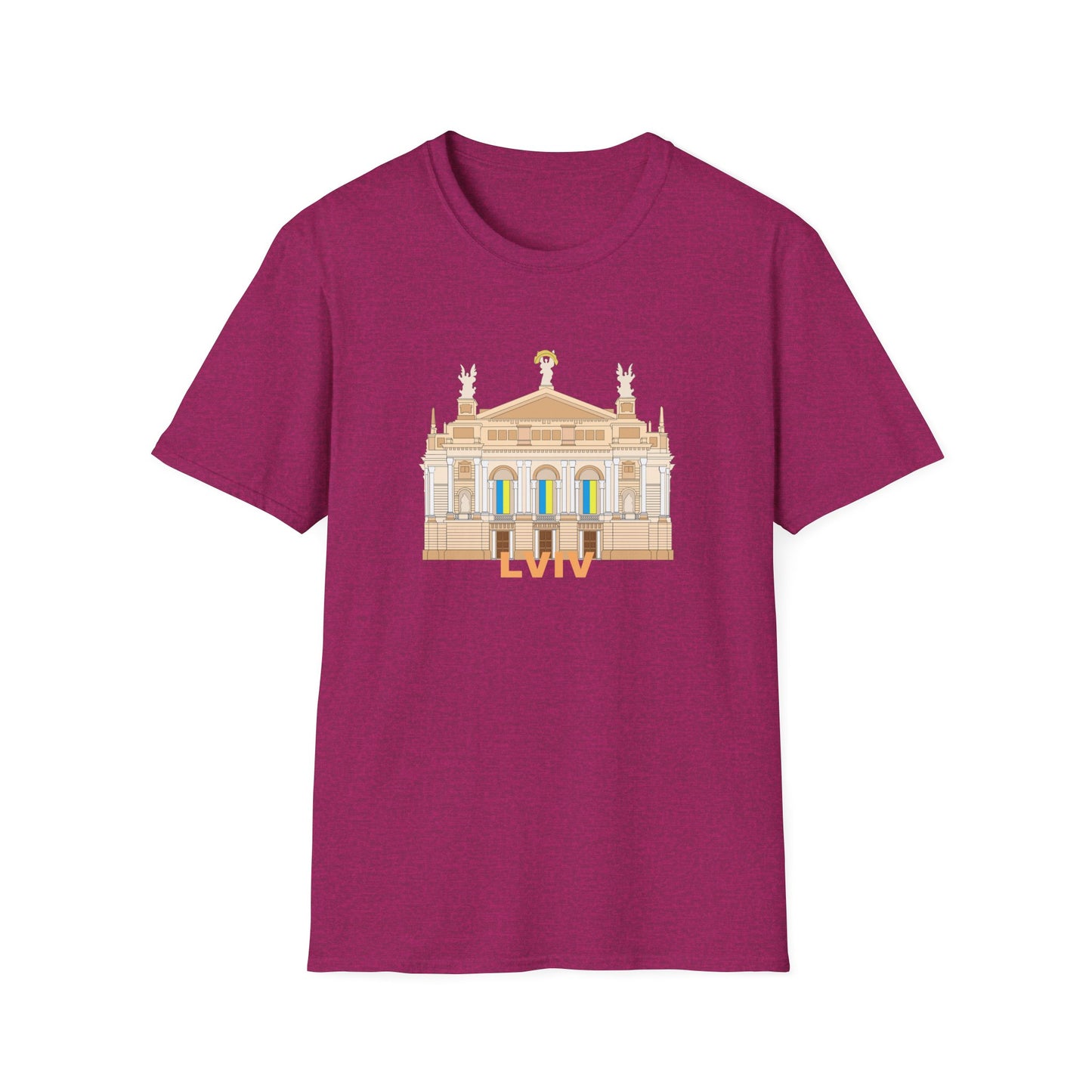 Lviv T-Shirt - Unisex Softstyle Tee - 12268