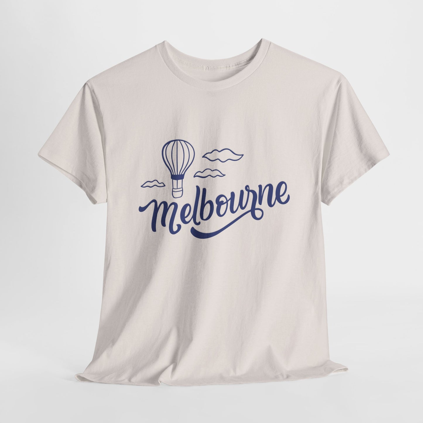 Melbourne Hot Air Balloon Unisex Heavy Cotton Tee - 12142