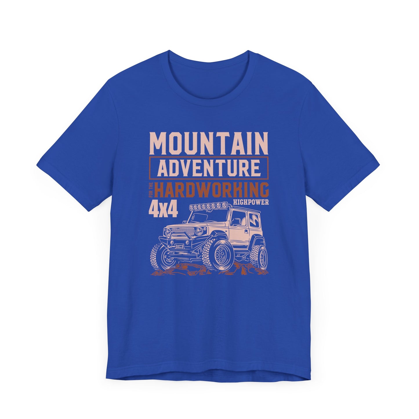 Mountain Adventure, Hardware 4x4 - Unisex Jersey Short Sleeve Tee