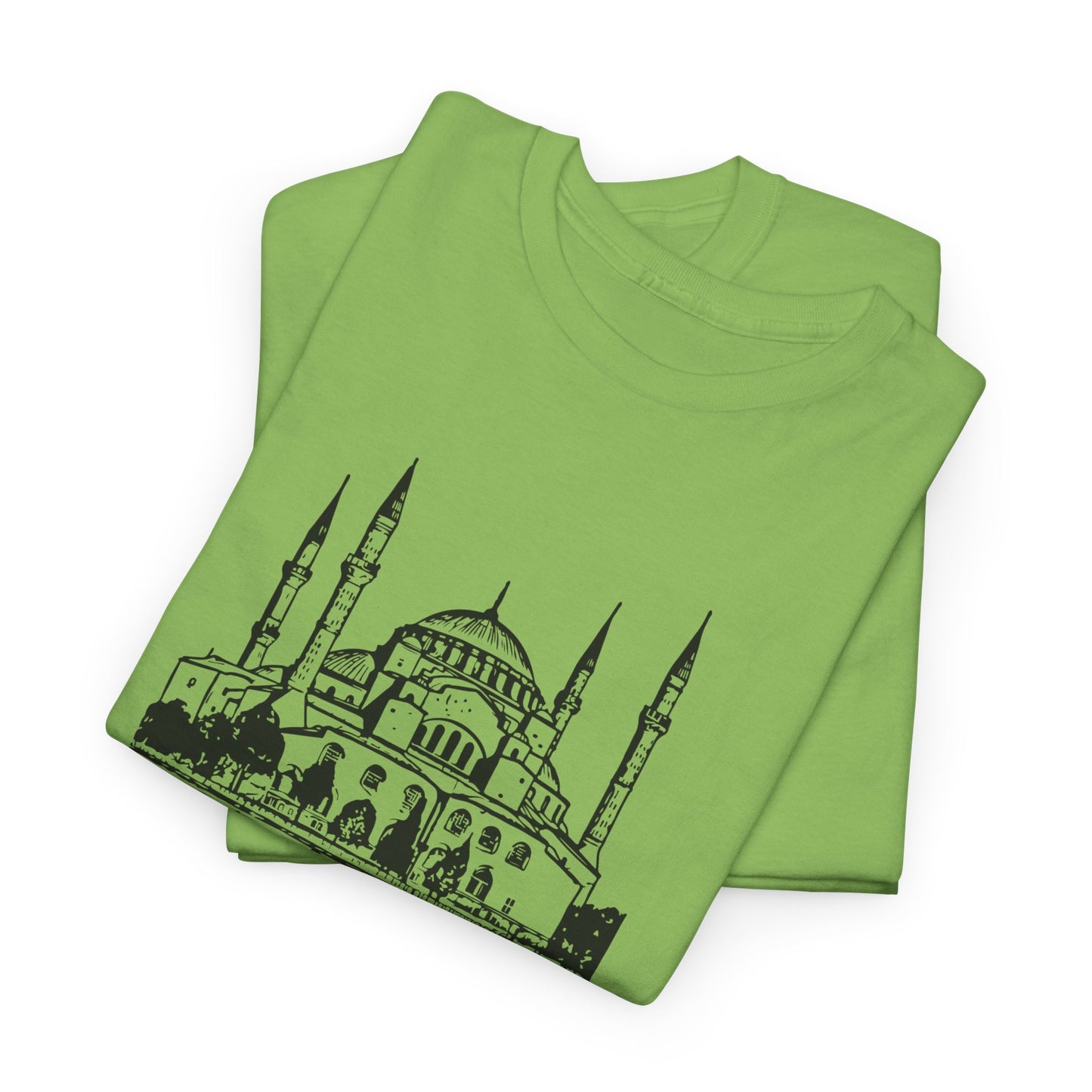 Istanbul Unisex Heavy Cotton Tee - Travel Inspired Apparel - 12007