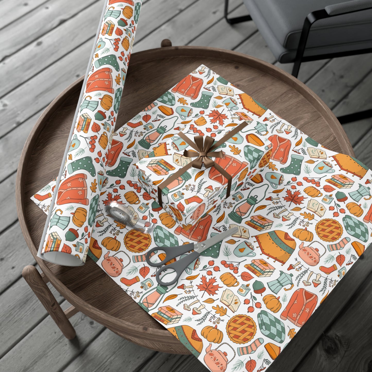 October Vibe - Gift Wrap Papers