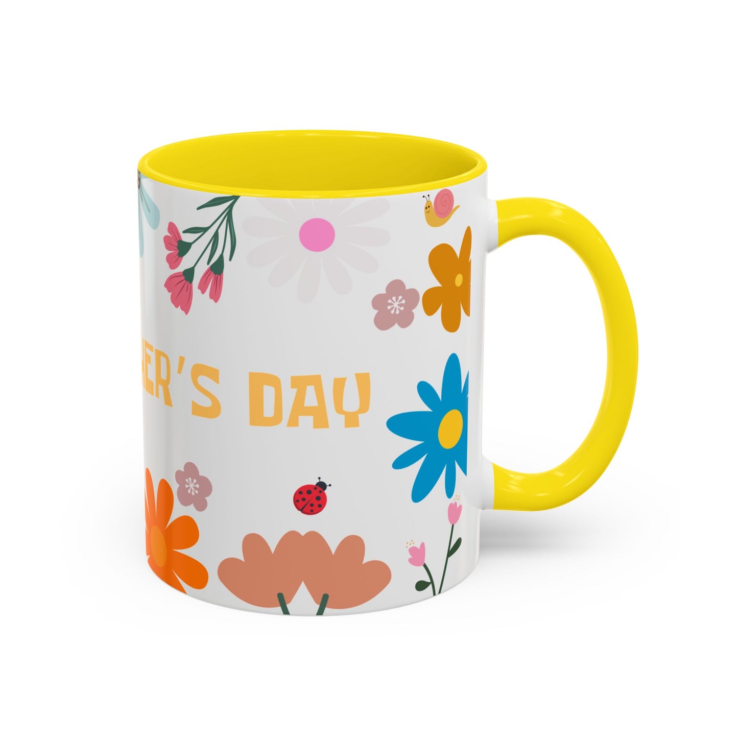 Floral Happy Mother's Day Coffee Mug - 11oz & 15oz - 11915