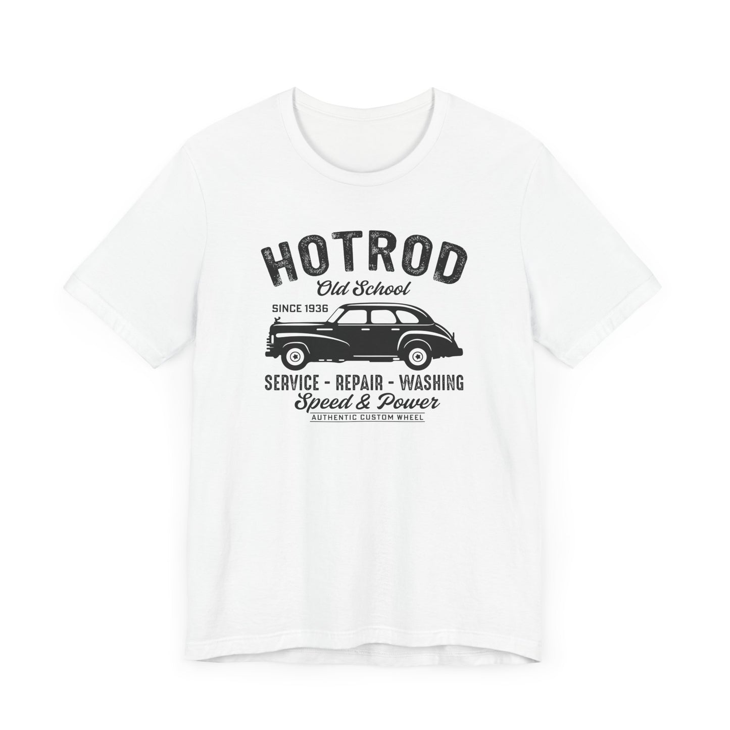 Hotrod, Old School - Unisex Jersey Short Sleeve Tee