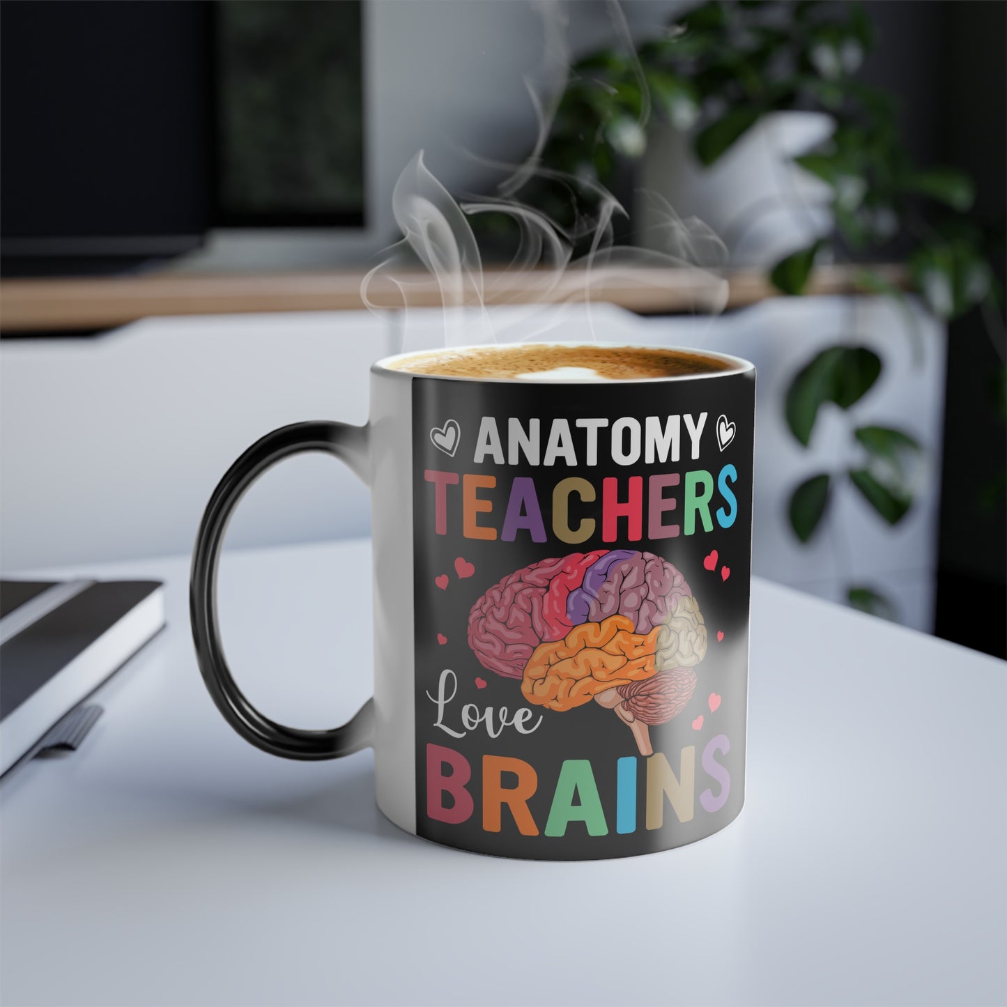Anatomy Teachers Love Brains - Color Morphing Mug, 11oz - 13399