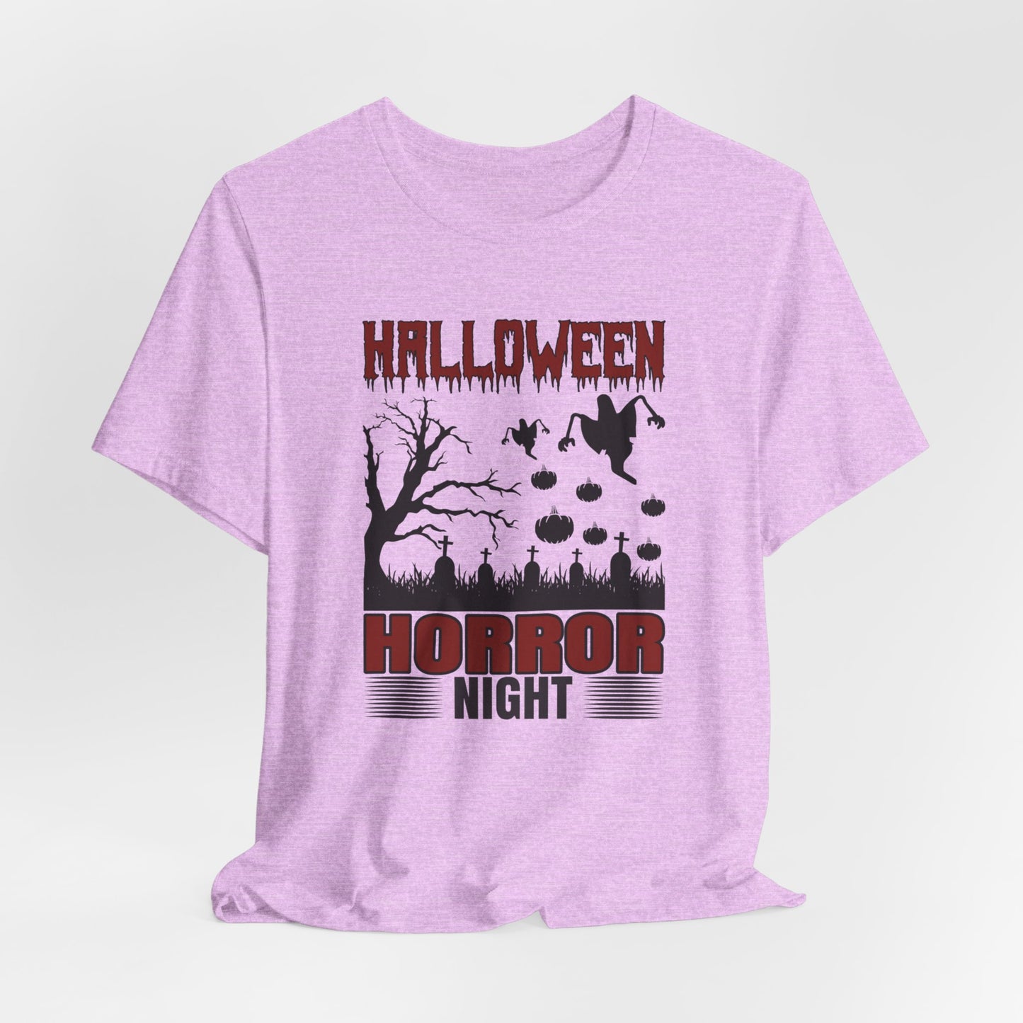 Halloween, Horror Night - Unisex Jersey Short Sleeve Tee