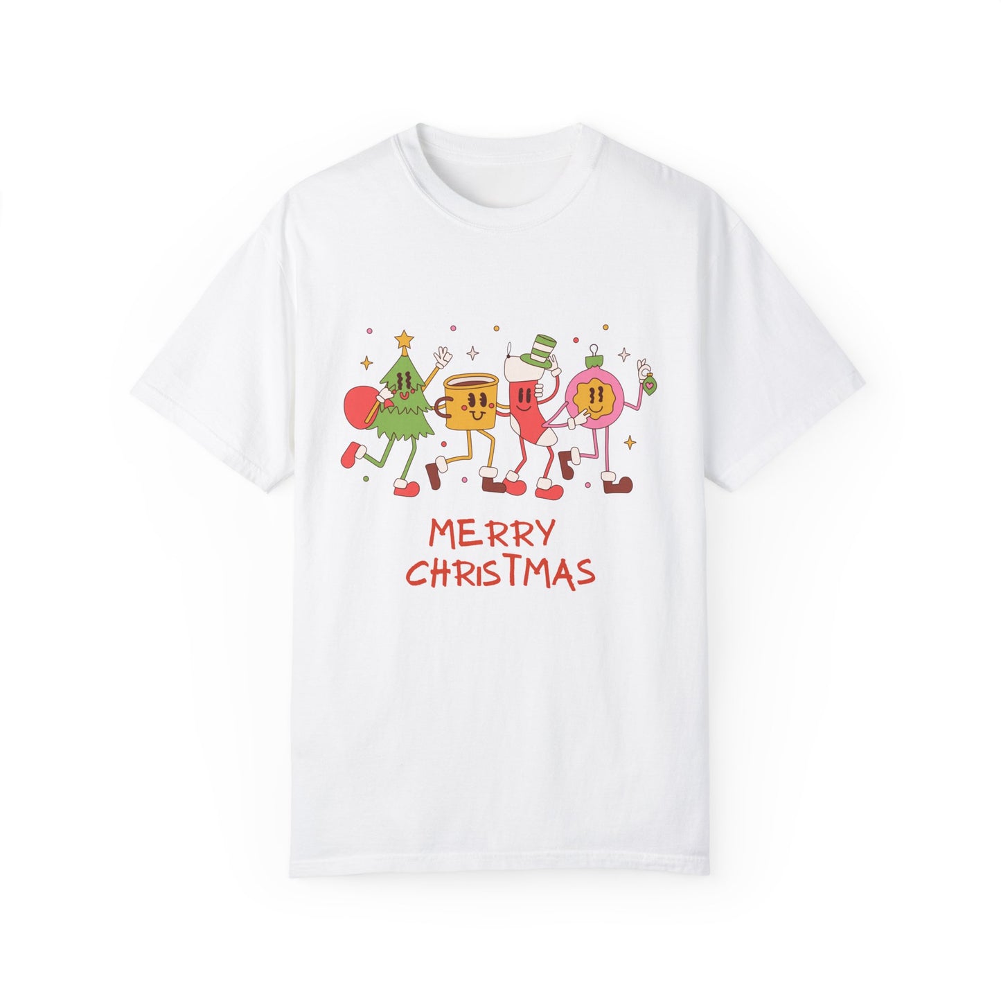 Merry Christmas - Unisex Garment-Dyed T-shirt