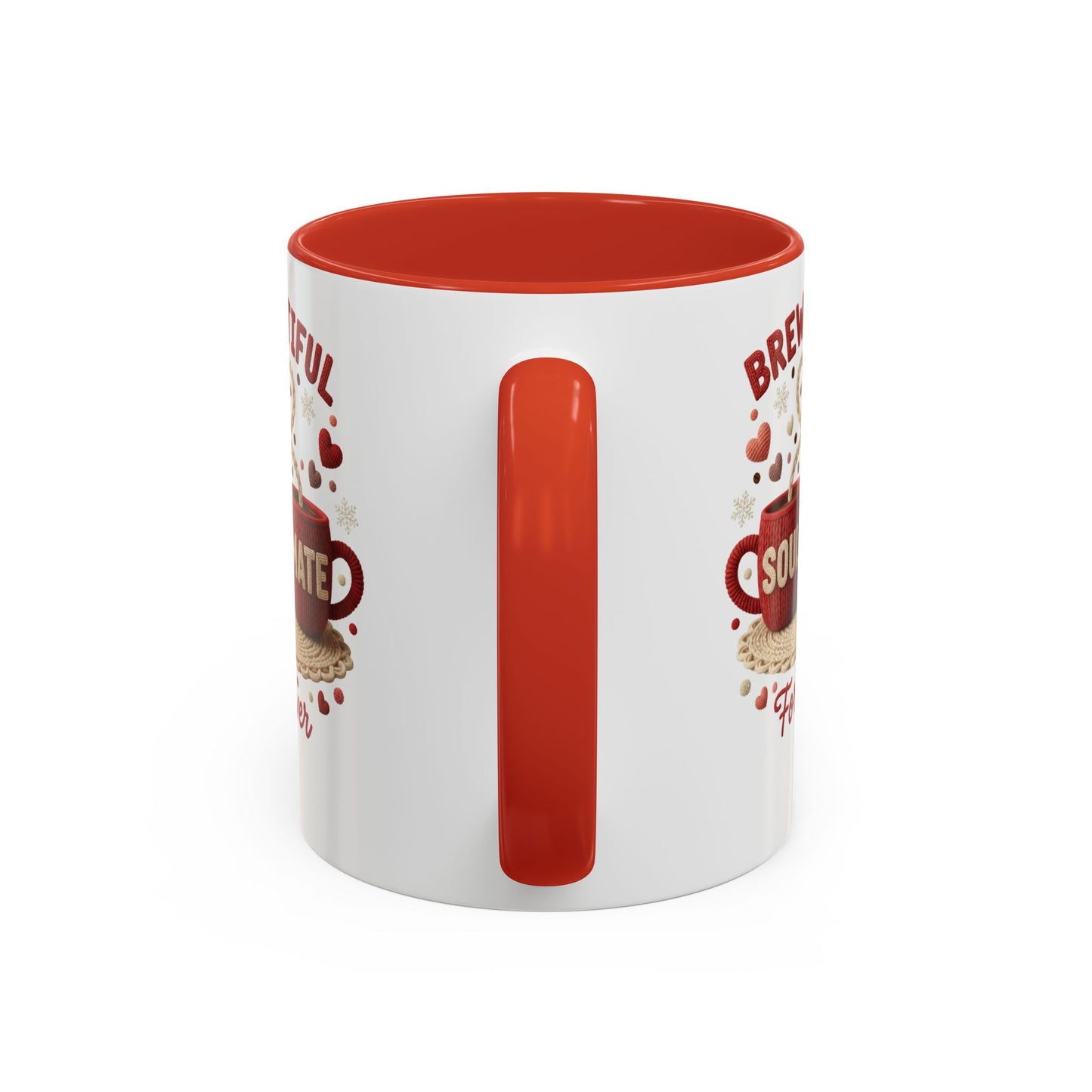Brew-tiful Soulmates Forever Personalized Mug — Custom Names & Established Date (11oz / 15oz) - 14746