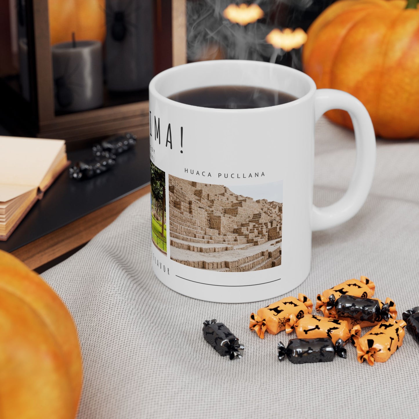 Hello Lima! Ceramic Mug - 11oz & 15oz | Travel Gift, Art & History Mug - 12028