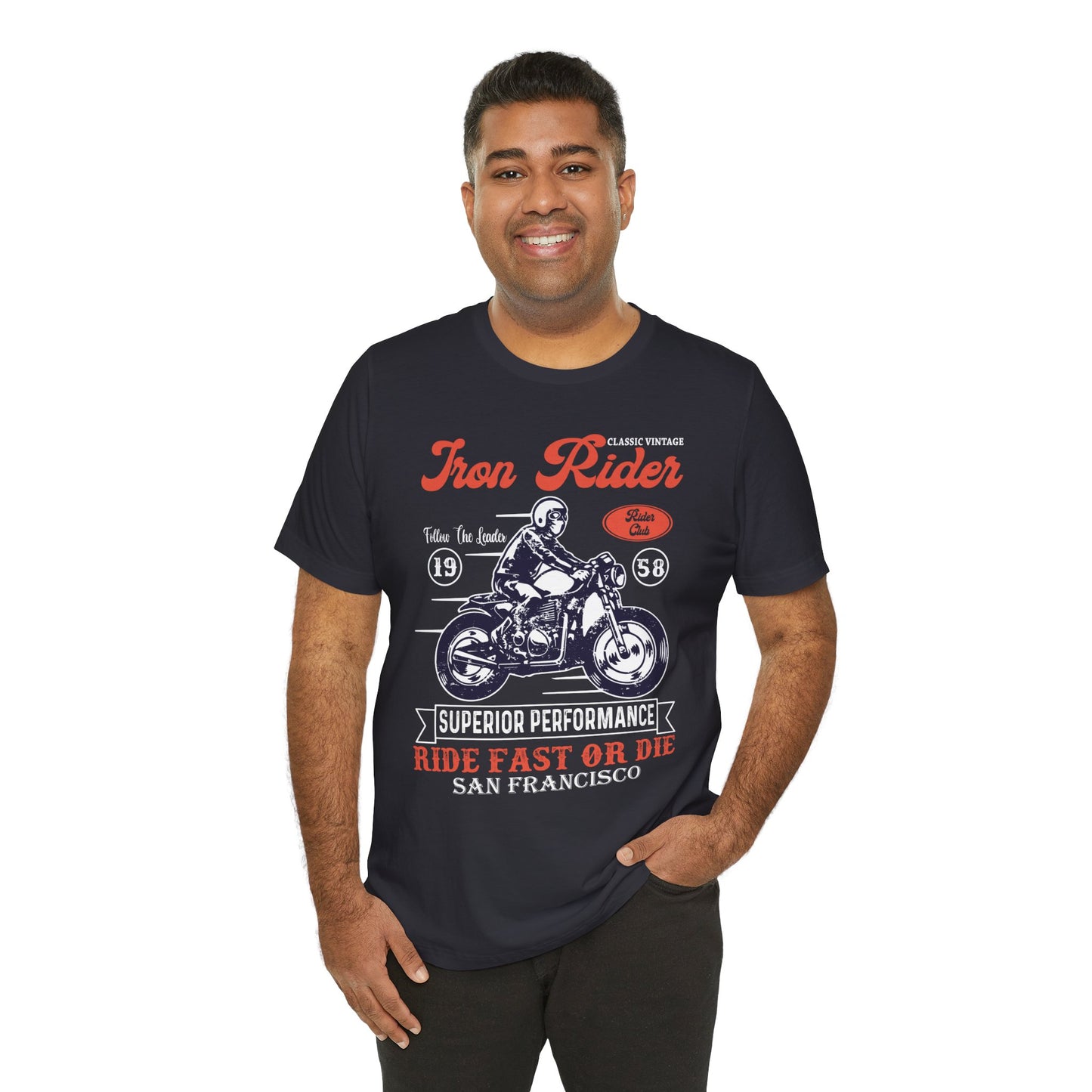 Iron Rider, Superior Performance - Unisex Jersey Short Sleeve Tee - 13209