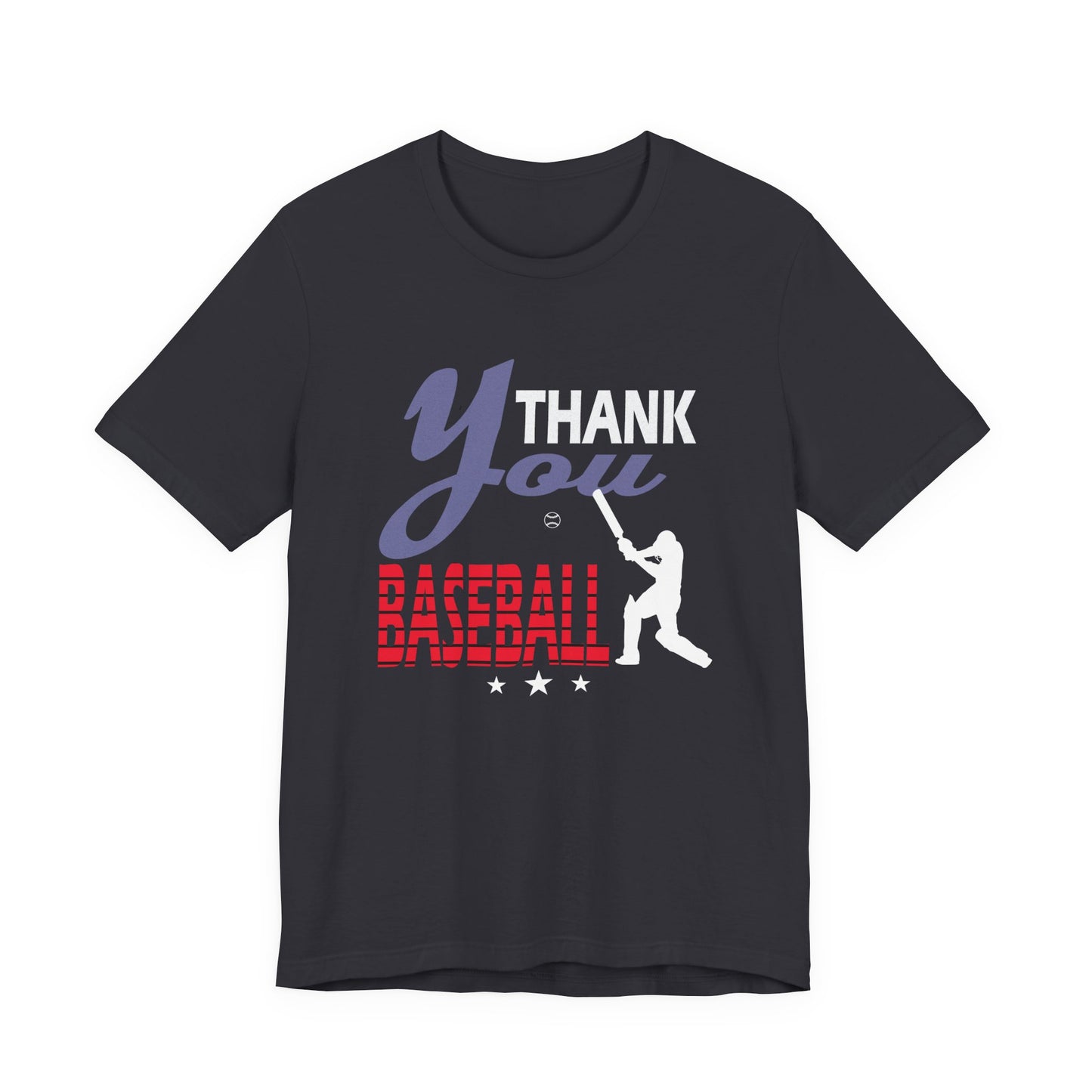 Thank You Baseball - Unisex Jersey Short Sleeve Tee - 13906