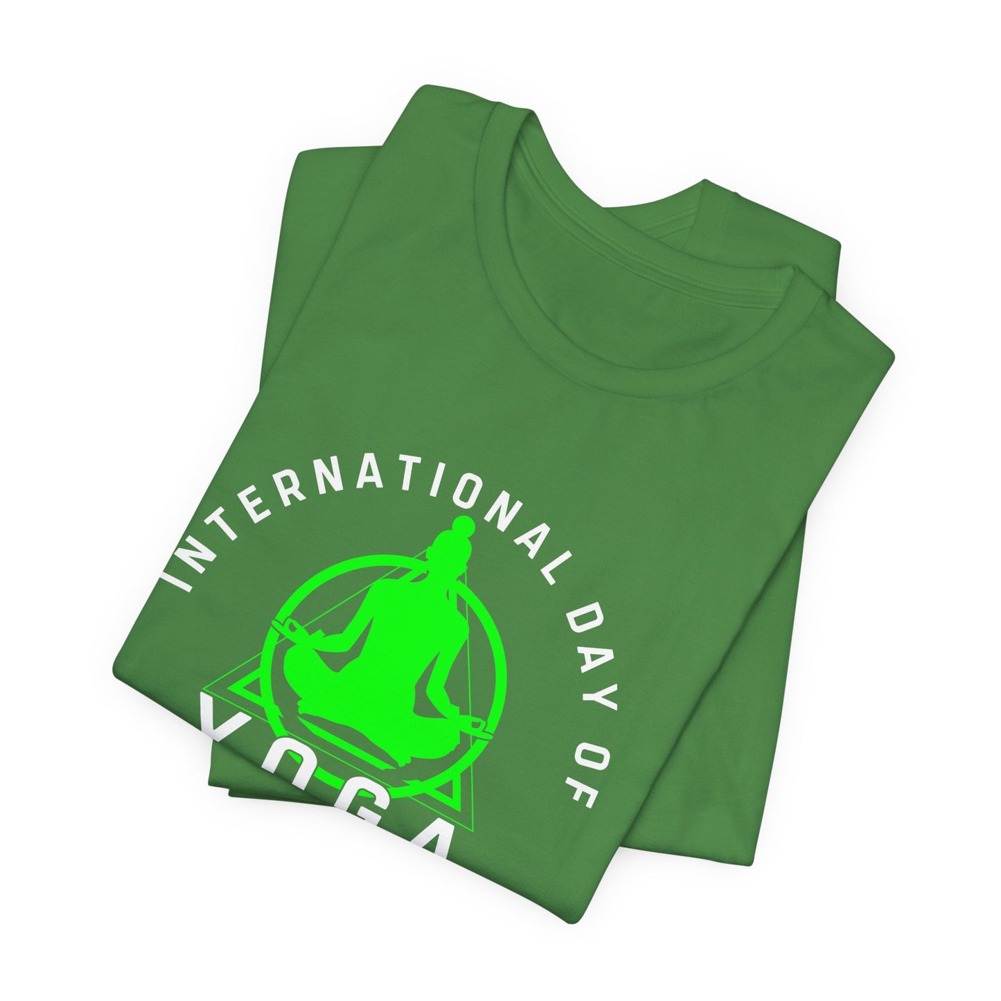 International Day Of Yoga - Unisex Jersey Short Sleeve Tee