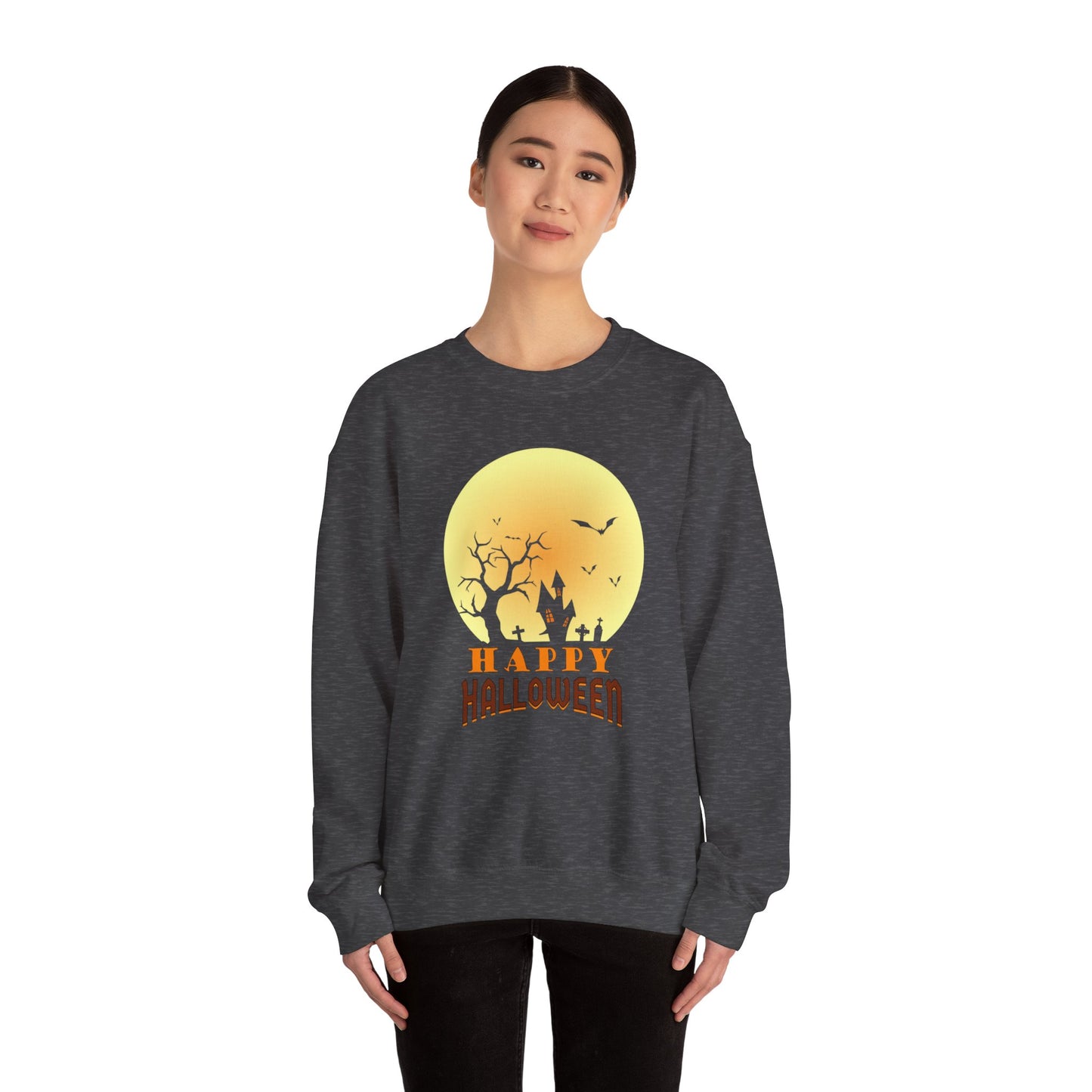 Happy Halloween - Unisex Heavy Blend™ Crewneck Sweatshirt