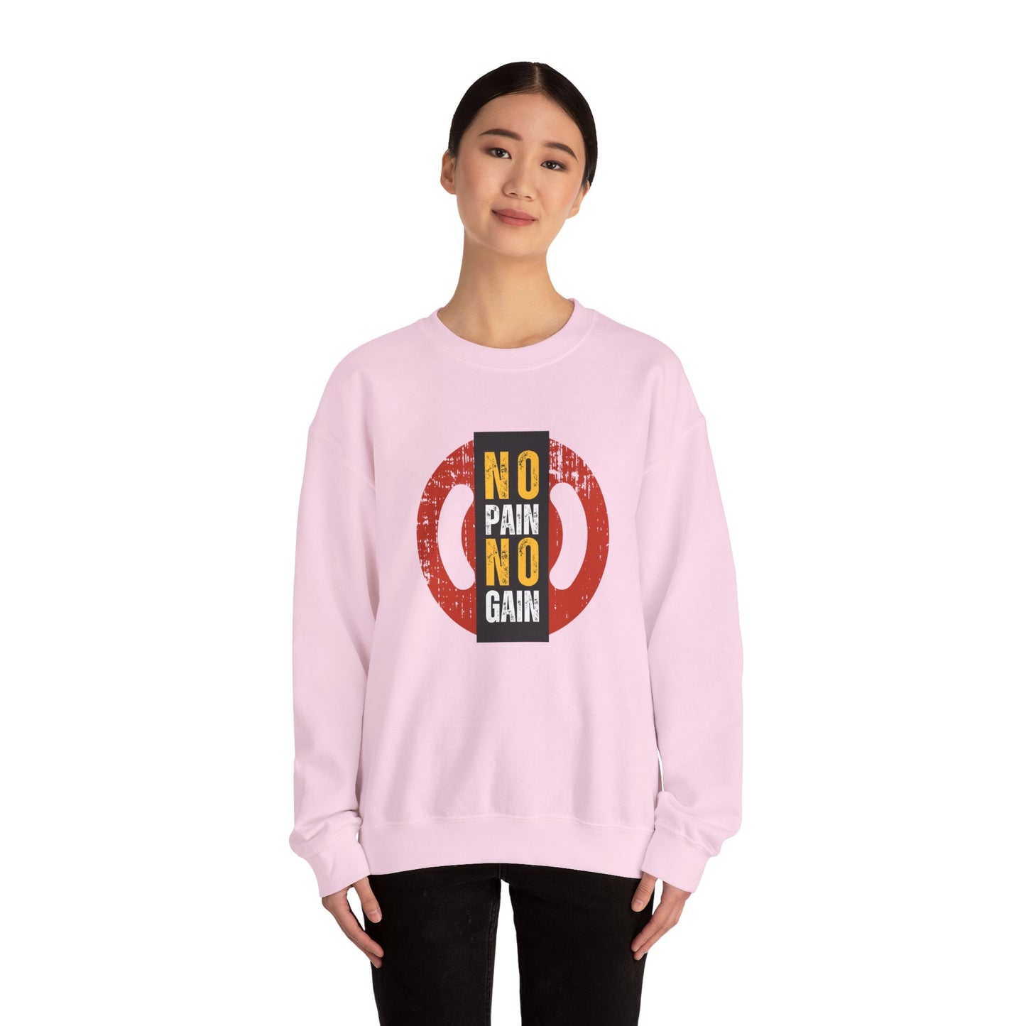 No Pain No Gain - Unisex Heavy Blend™ Crewneck Sweatshirt - 10851