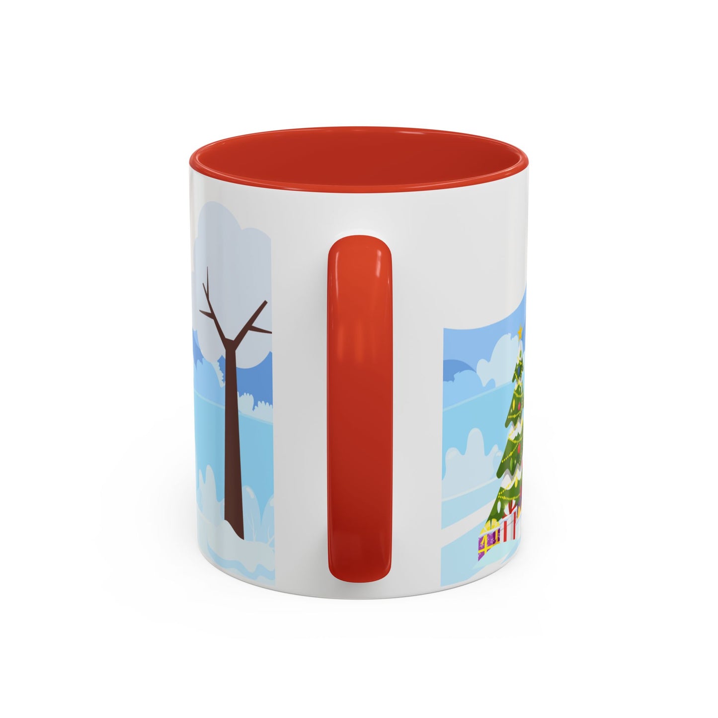 Christmas Day - Accent Coffee Mug (11, 15oz) - 10457