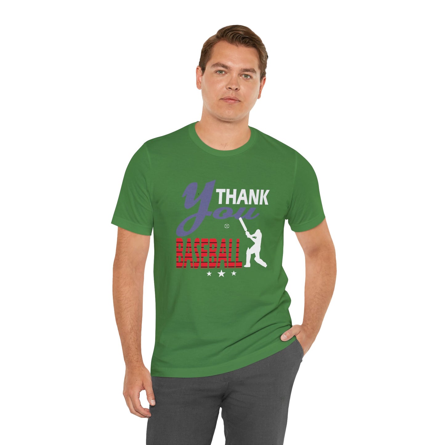Thank You Baseball - Unisex Jersey Short Sleeve Tee - 13906
