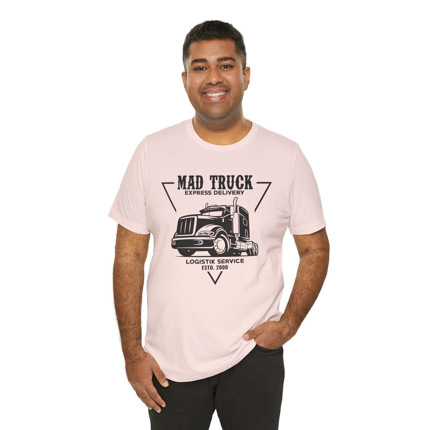 Mad Truck Express Delivery - Unisex Jersey Short Sleeve Tee - 13008