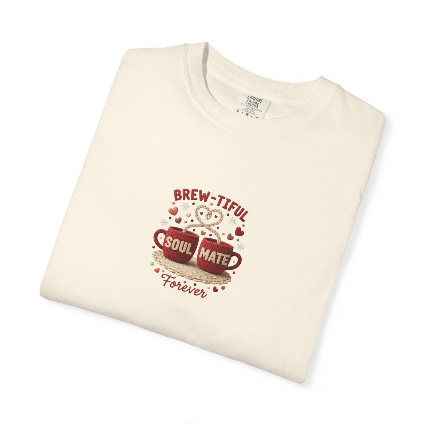 Brew-tiful Soul Mate Coffee Graphic T-Shirt - 14747
