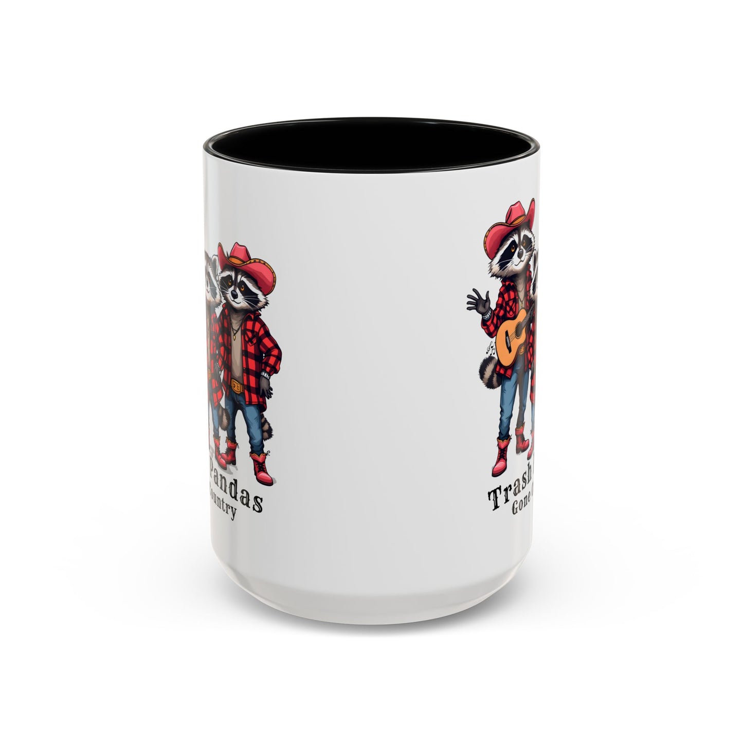 Trash Pandas Gone Country Mug – Funny Raccoon Band Coffee Mug Gift - 14860