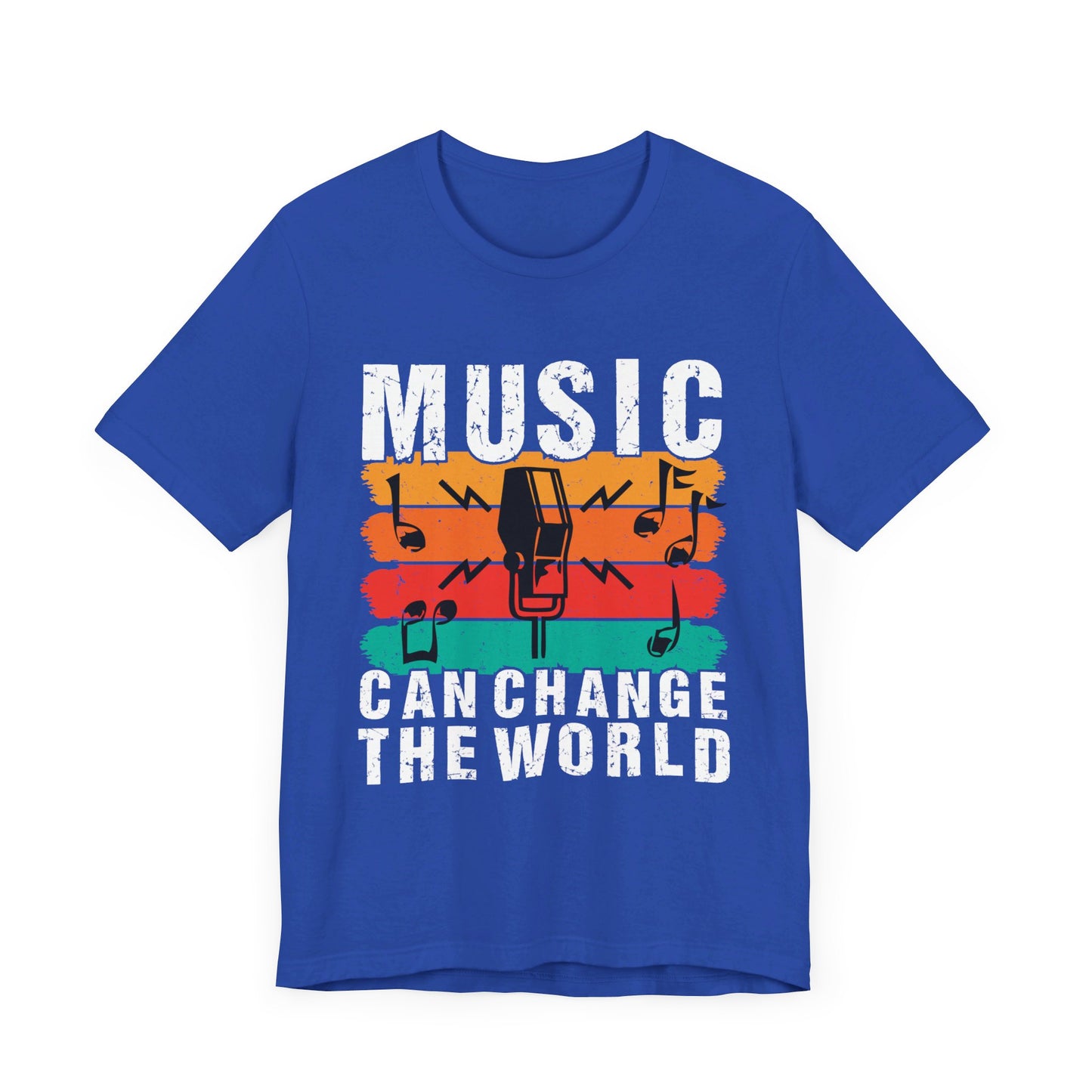 Music Can Change The World - Unisex Jersey Short Sleeve Tee