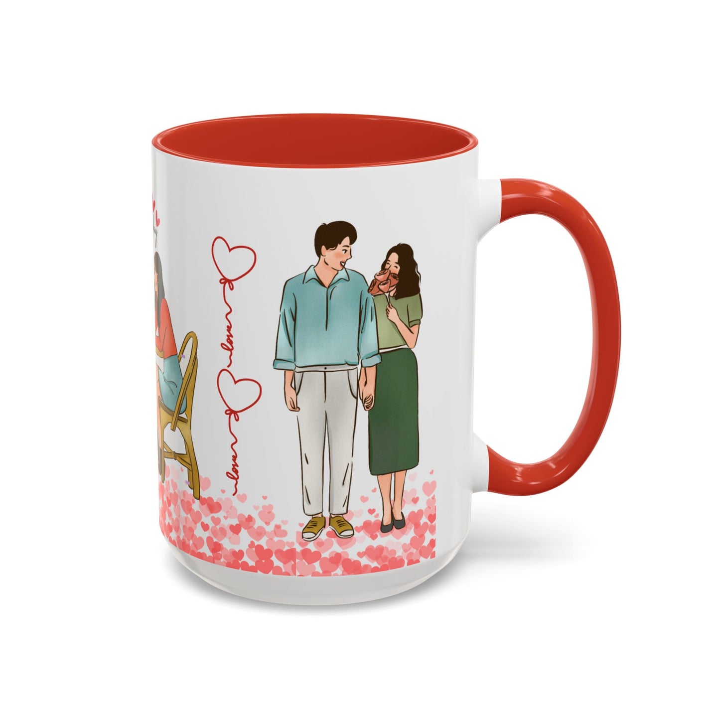 Valentine Day - Accent Coffee Mug (11, 15oz) - 11578